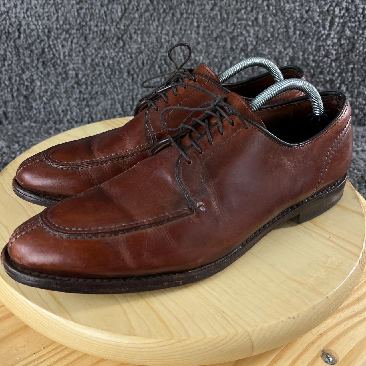 Allen Edmonds LaSalle Derby Mens 10.5 Leather Brown. Depop