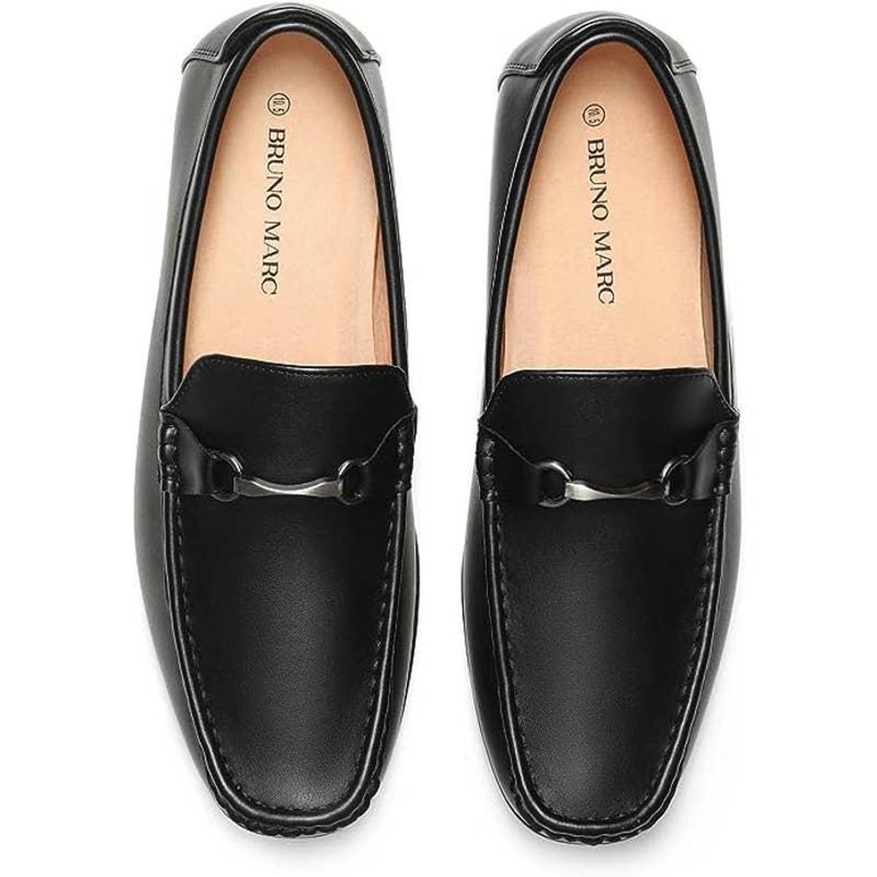 Bruno Marc Men's Dress Loafers Slip On Casual... - Depop