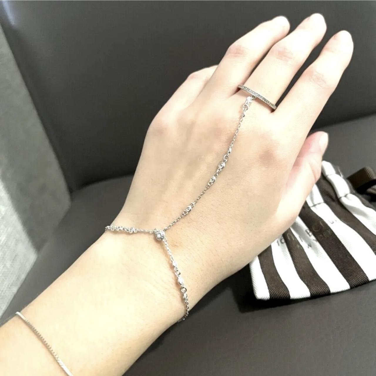 Moonstone Hand Chain Finger Bracelet | Shubhanjali | Care for Your Mind,  Body & Soul!