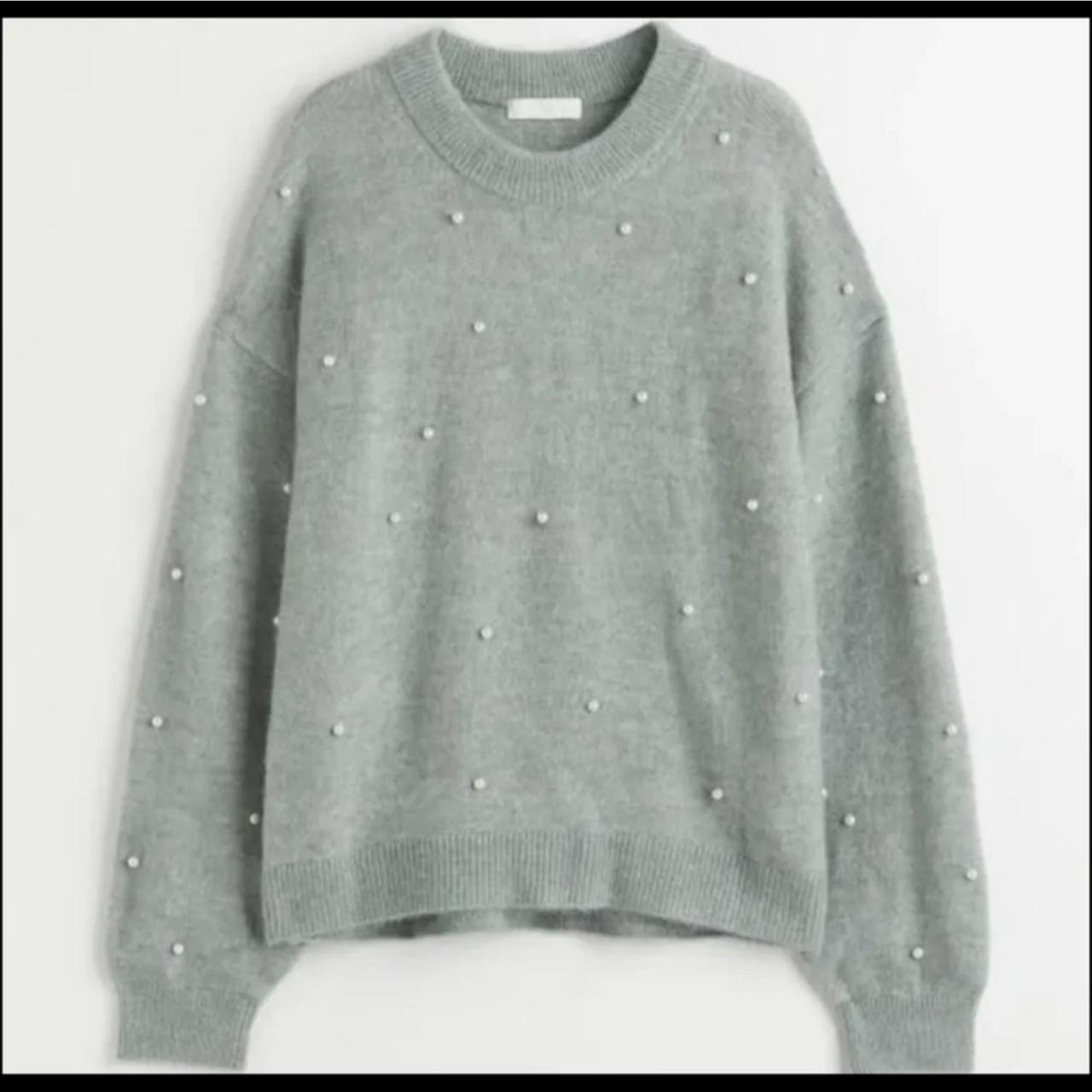 H and m pearl on sale jumper