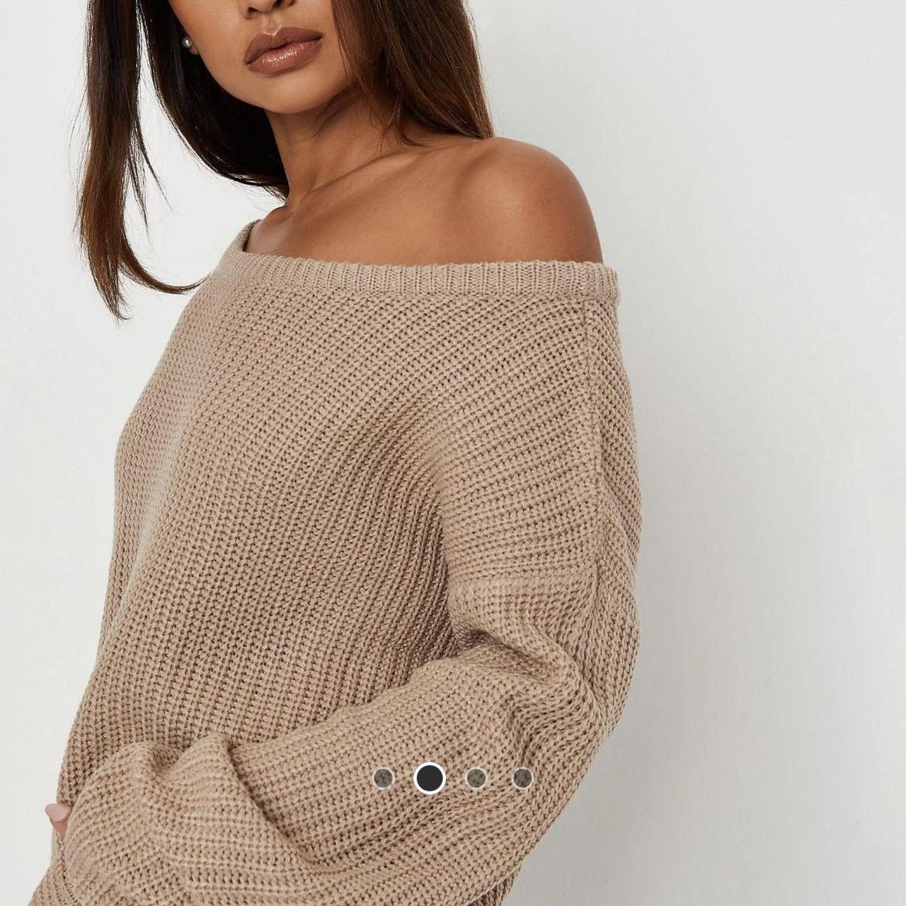 Missguided off cheap shoulder jumper