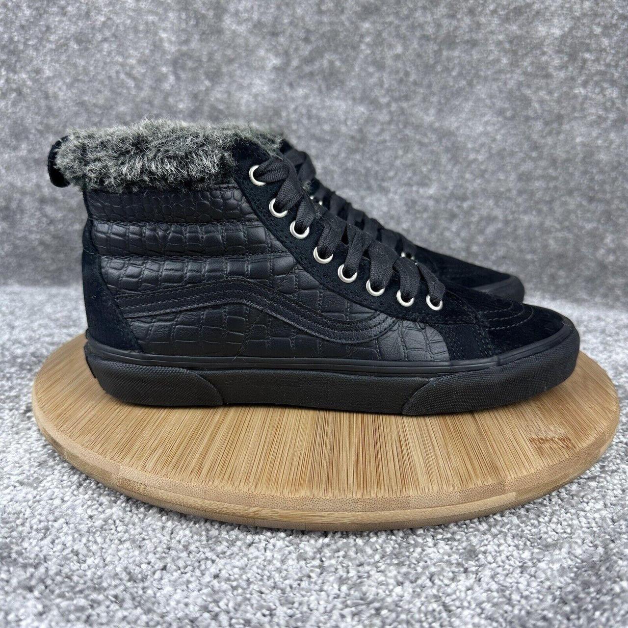 Vans Sk8 Hi MTE Faux Fur Lined Sneakers Womens 8. Depop