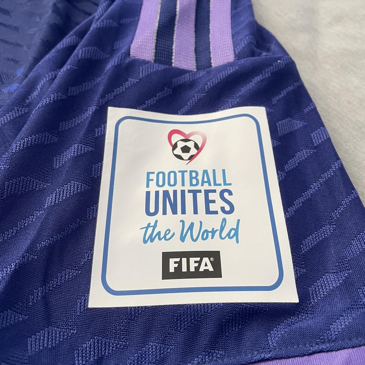 Argentina Away Purple Messi 10 Player version soccer - Depop