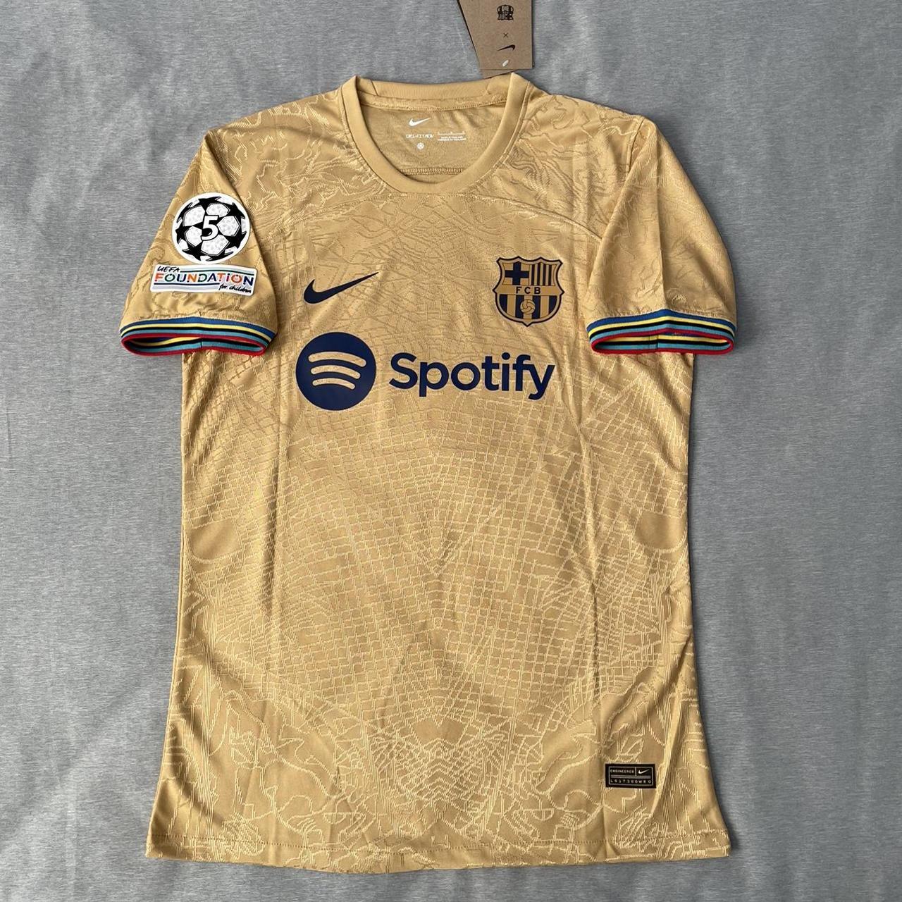 fc barcelona gold kit