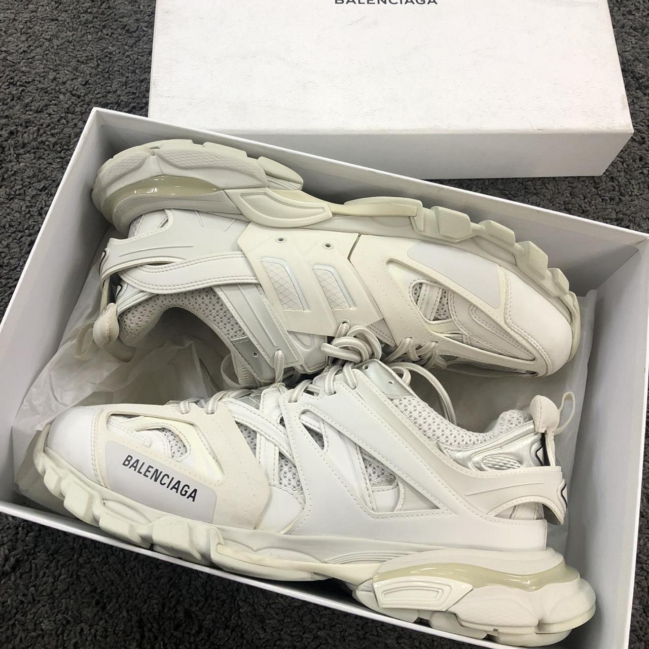 cream balenciaga sneakers