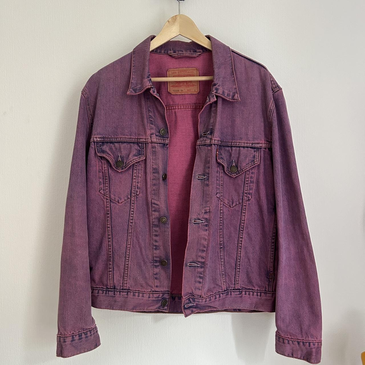 新品 LEVI'S VINTAGE CLOTHING ジャケット L パープル 新品 LEVI'S VINTAGE CLOTHING ジャケット L パープル 新品 LEVI'S