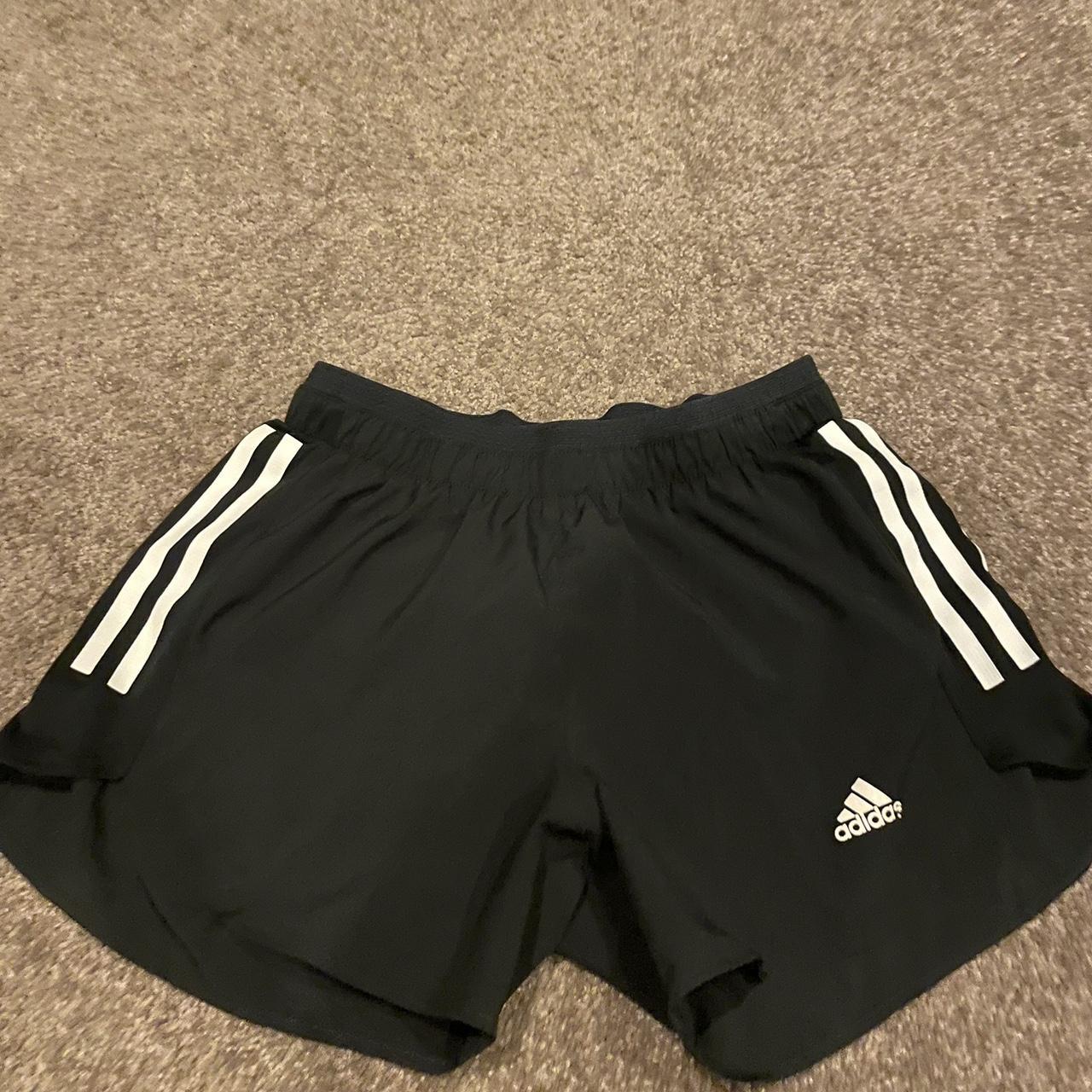 adidas running shorts fits a 6 & 8 size on tag-... - Depop