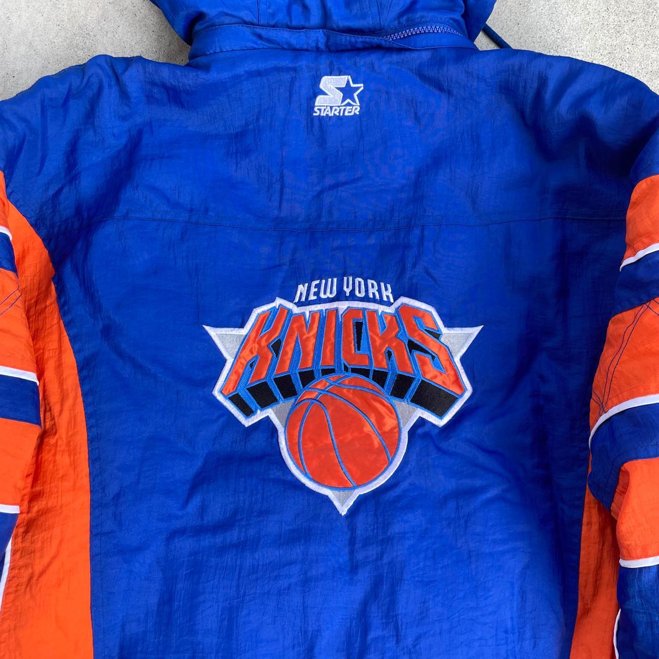 NBA New York Knicks Starter Jacket - size XXL Good | Depop