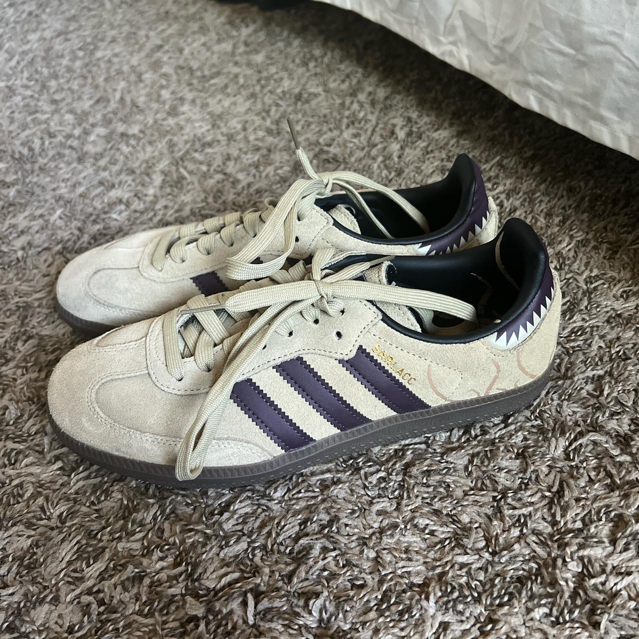 Adidas Women's Tan Trainers | Depop