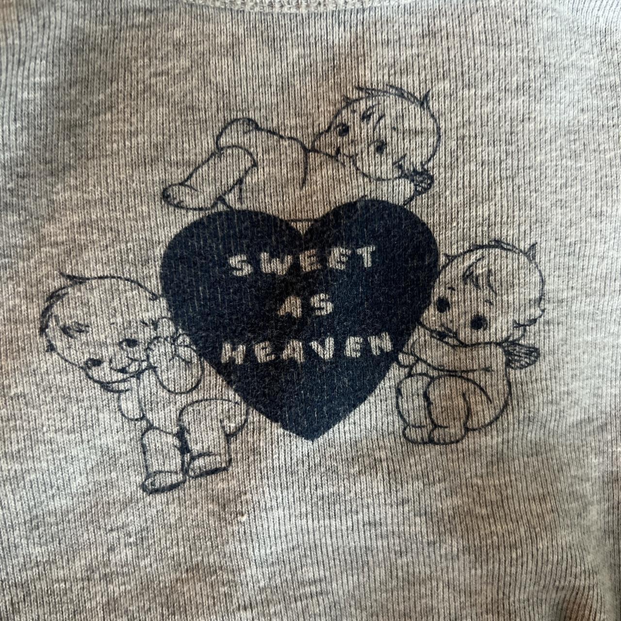 Brandy Melville sheena sweet as heaven angel baby... Depop