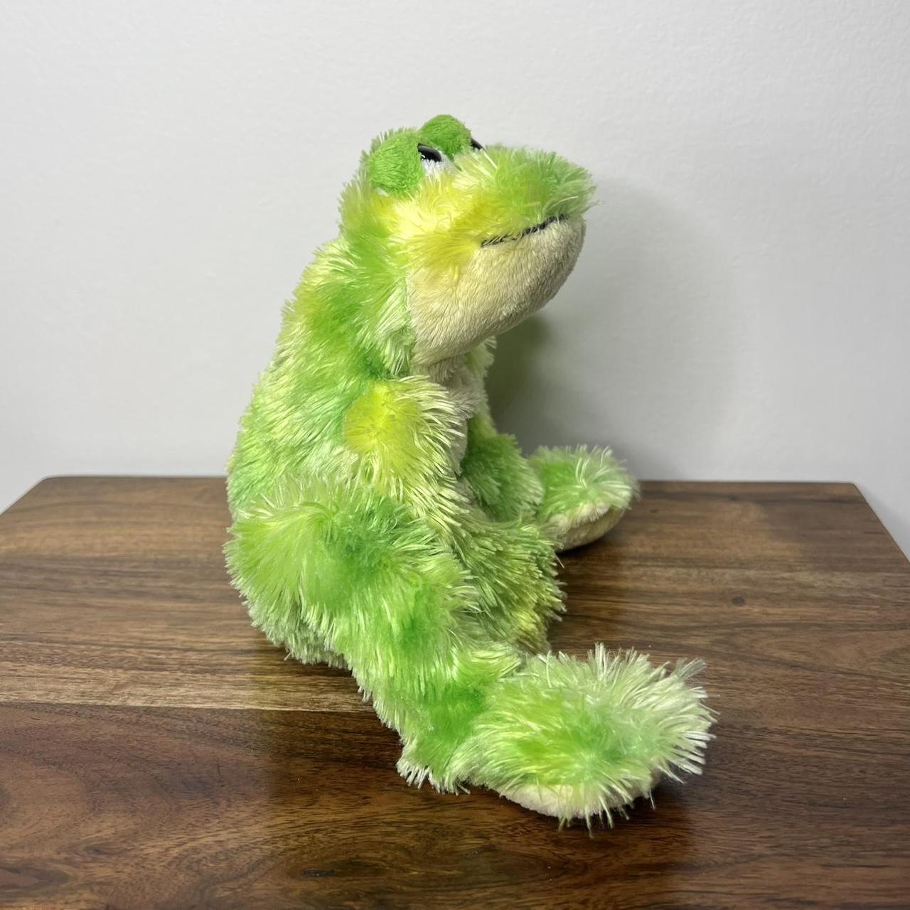 tie dye build a bear frog - perfect condition - - Depop