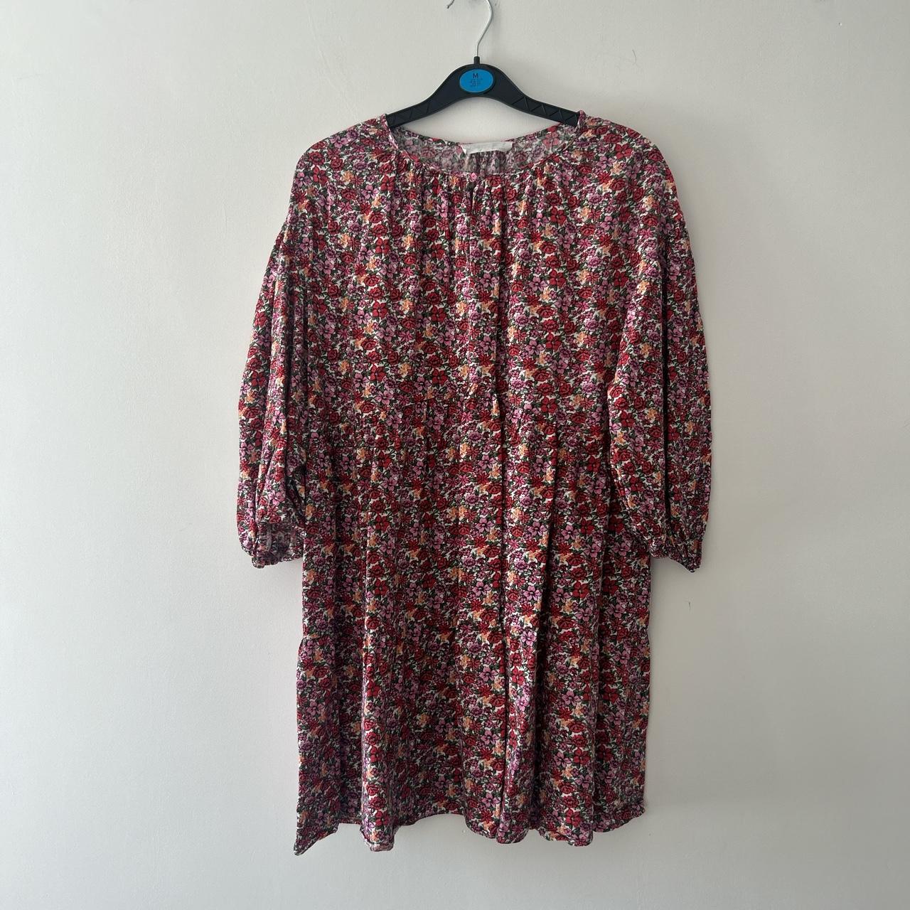 Pretty Primark floral smock dress. Looks great with... - Depop