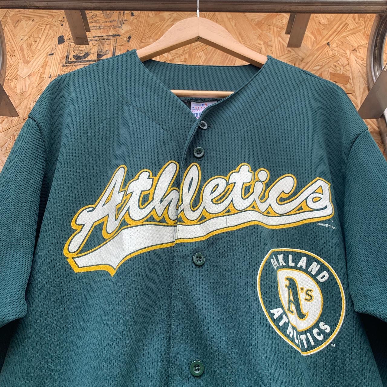 Vintage Oakland Athletics Baseball Jersey Size: XL, - Depop