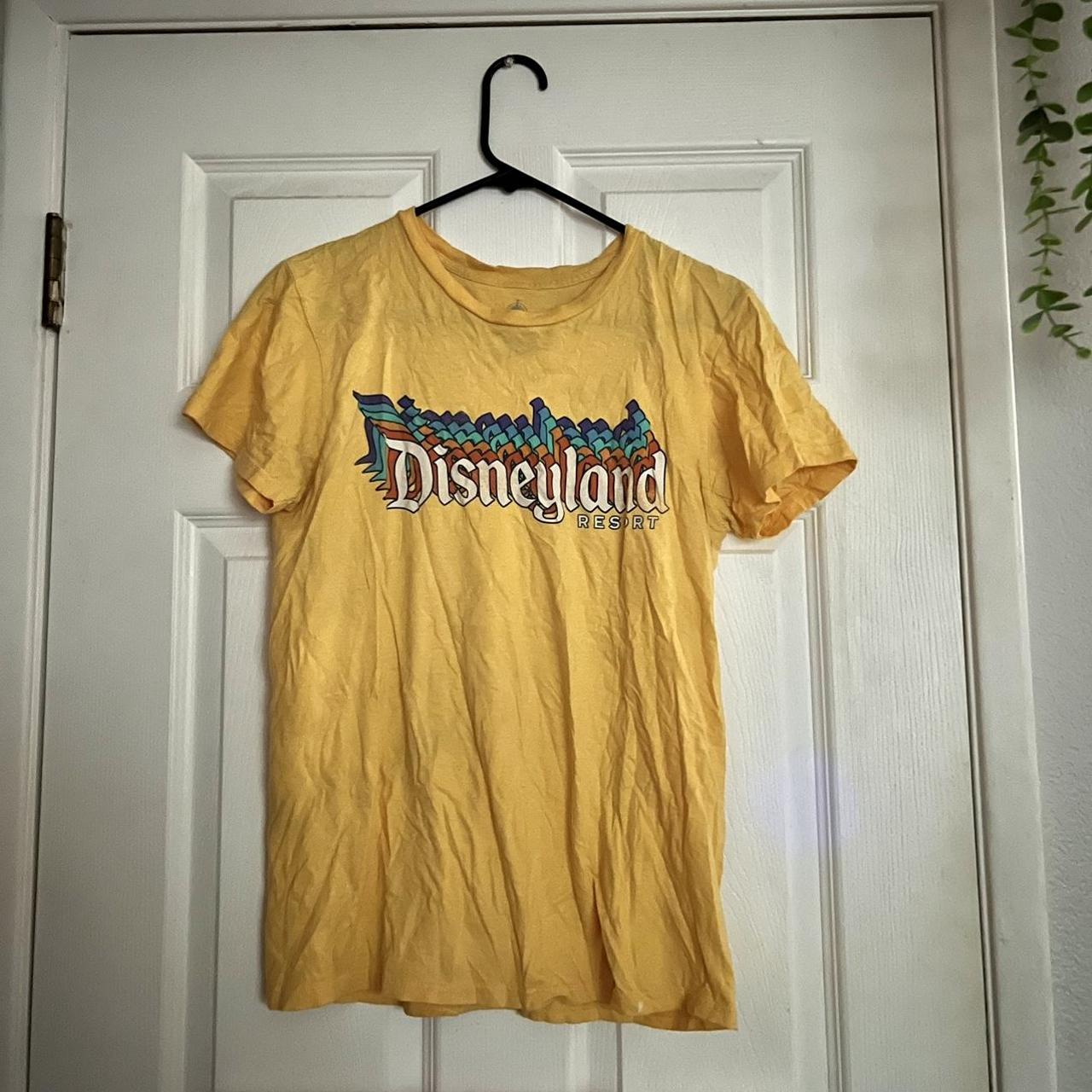 Yellow disneyland resort store shirt