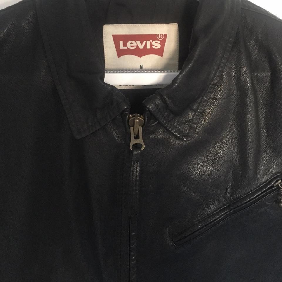 levis leather jacket price