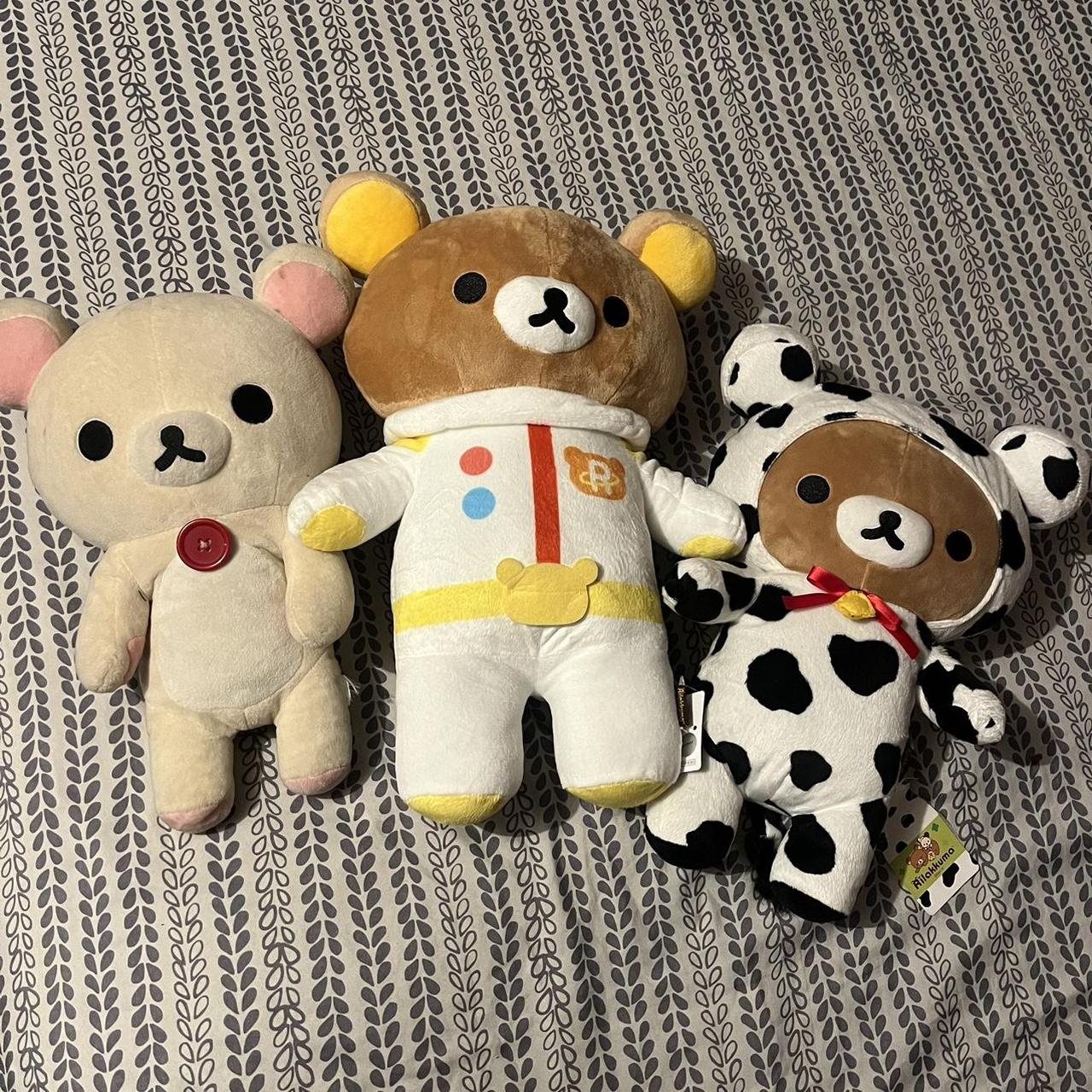 BUNDLE rilakkuma plush set high quality of 4 new tags