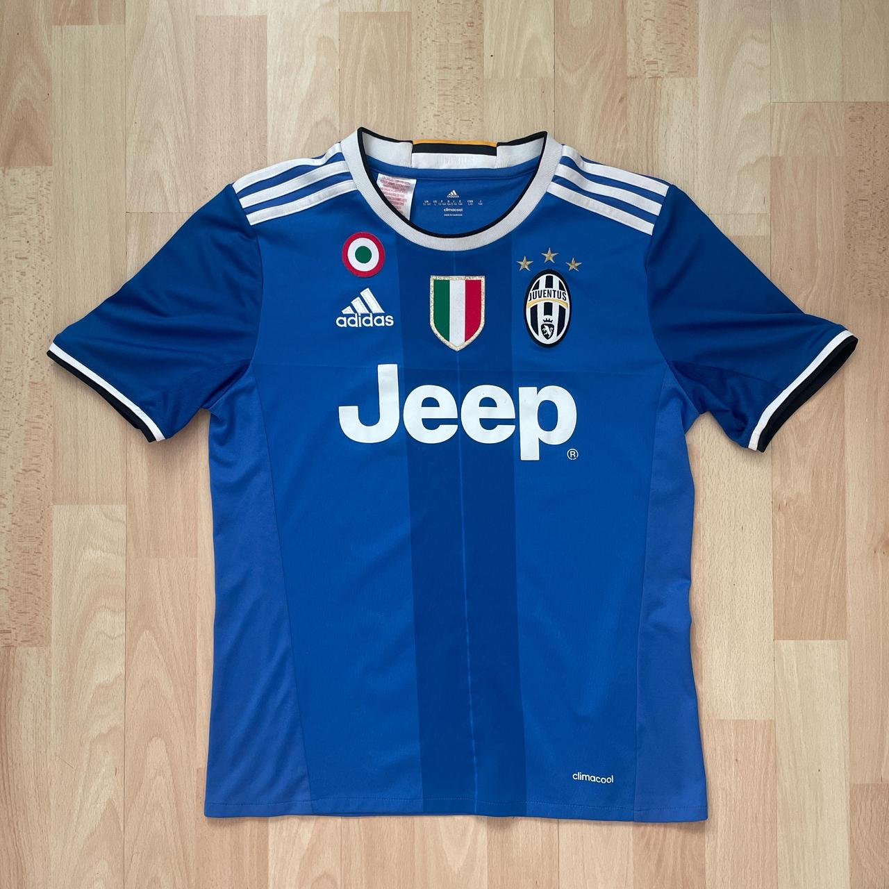 Blue Juventus Away Kit 2017 Juventus 2016/17 Away Kit, Size 13/14