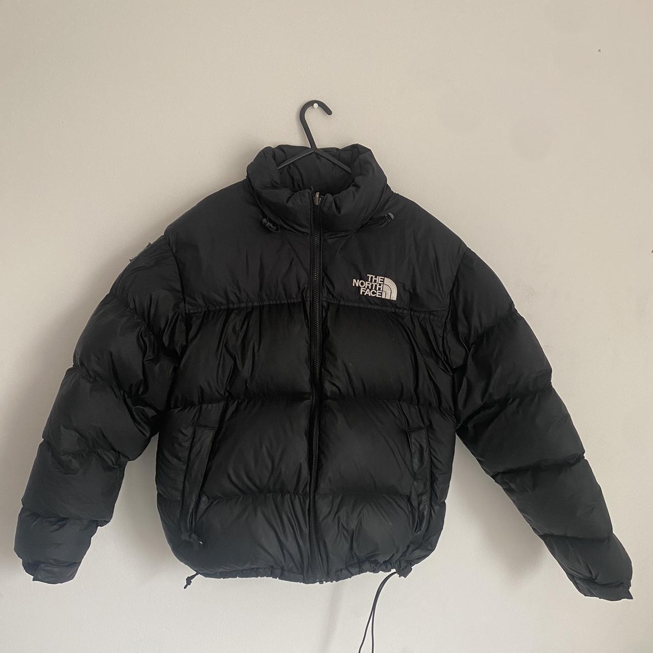 North Face Puffer Jacket Size: M Small cut on left... - Depop