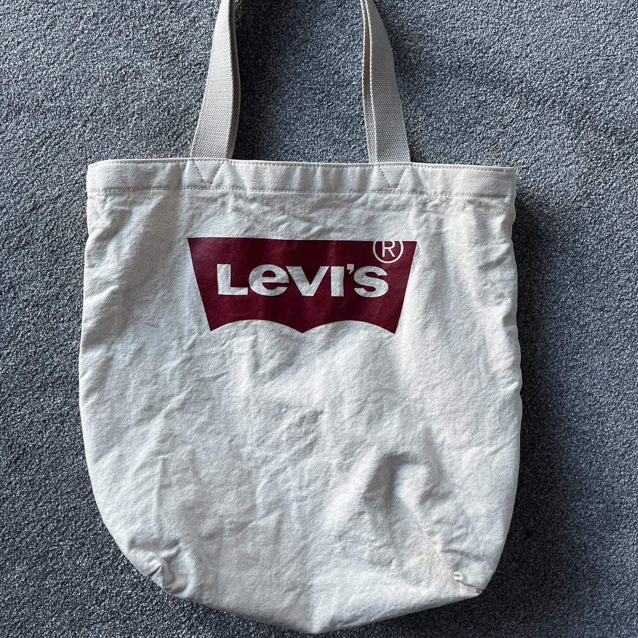 levi’s tote bag few marks however completely... - Depop