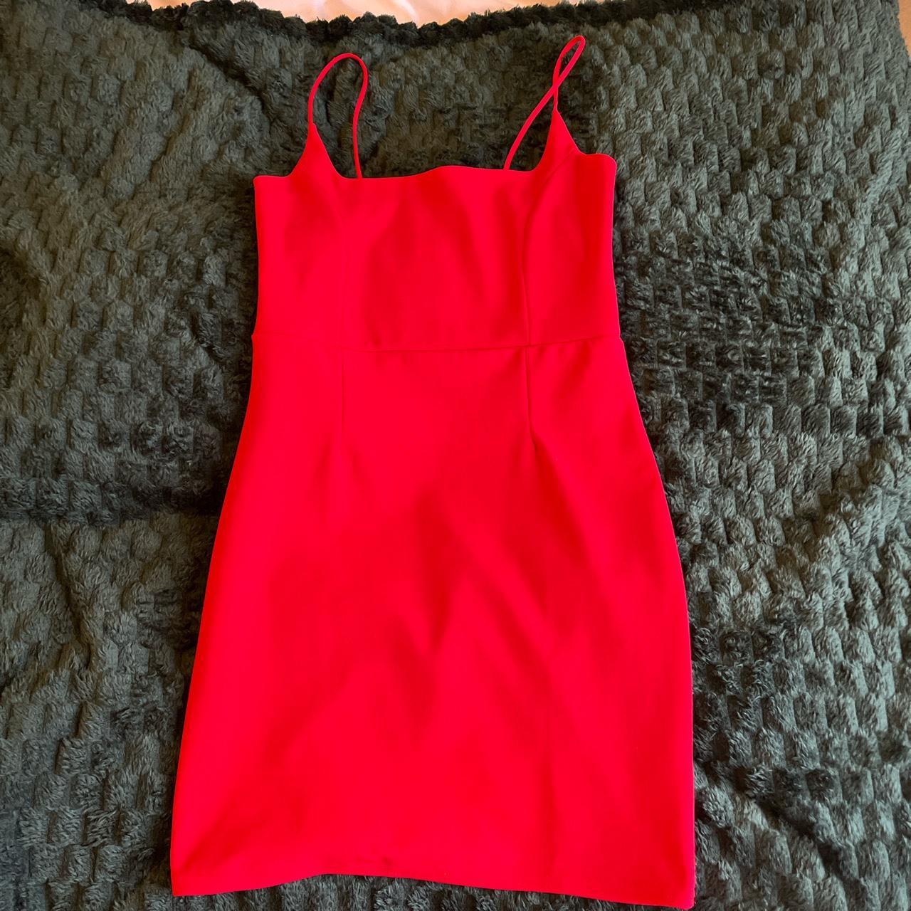 Nasty gal red dress - worn once - Depop