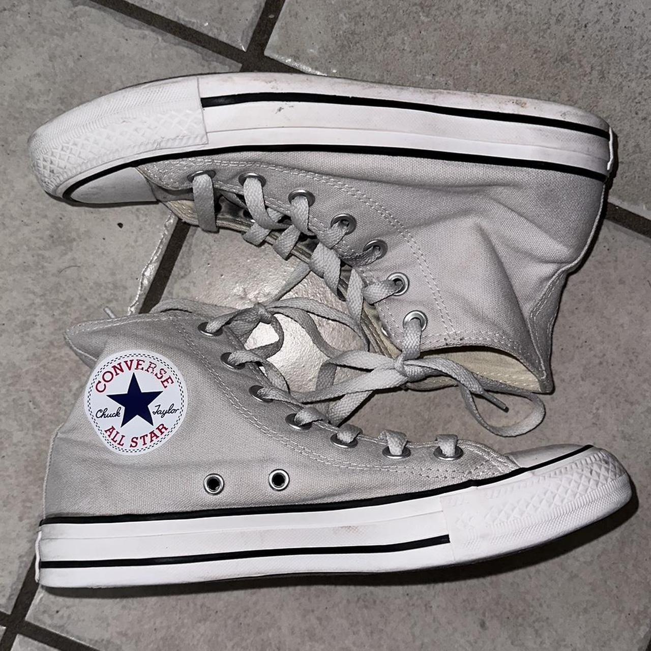 Grey converse womens 6.5 sale