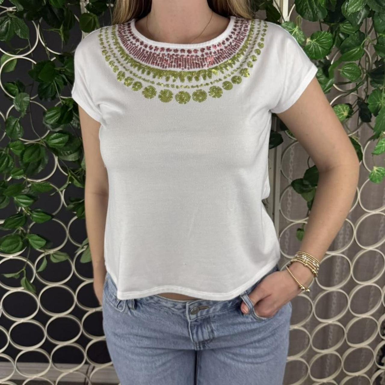 Ruby Rd. Women's Crop top - White - S – Ruby Rd P… - image 2