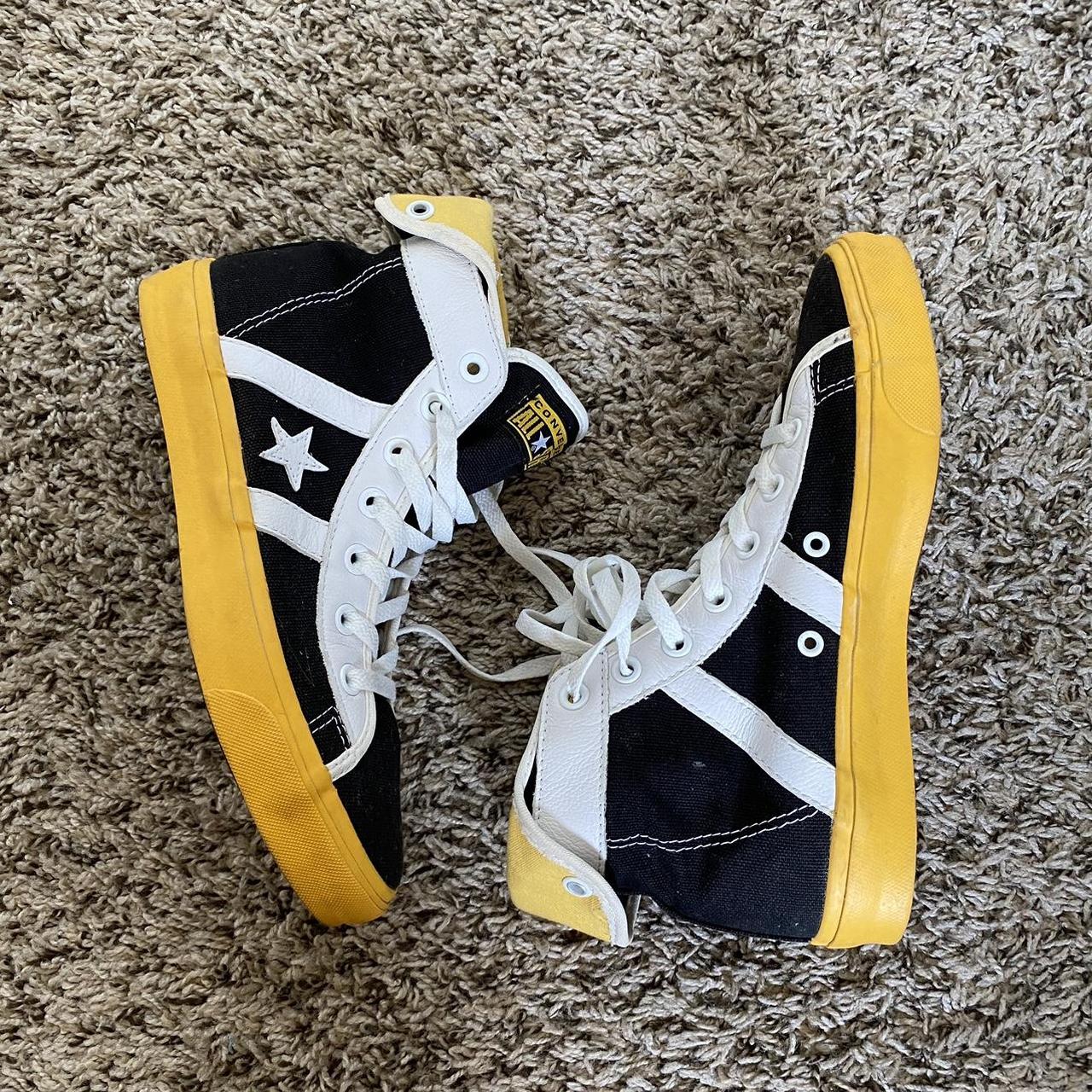 Black and yellow outlet chucks