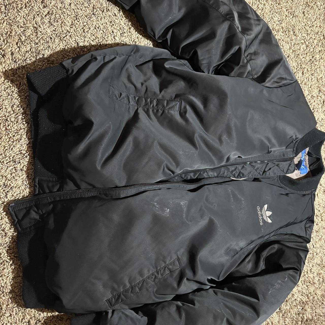adidas puffer jacket very thick definitely
