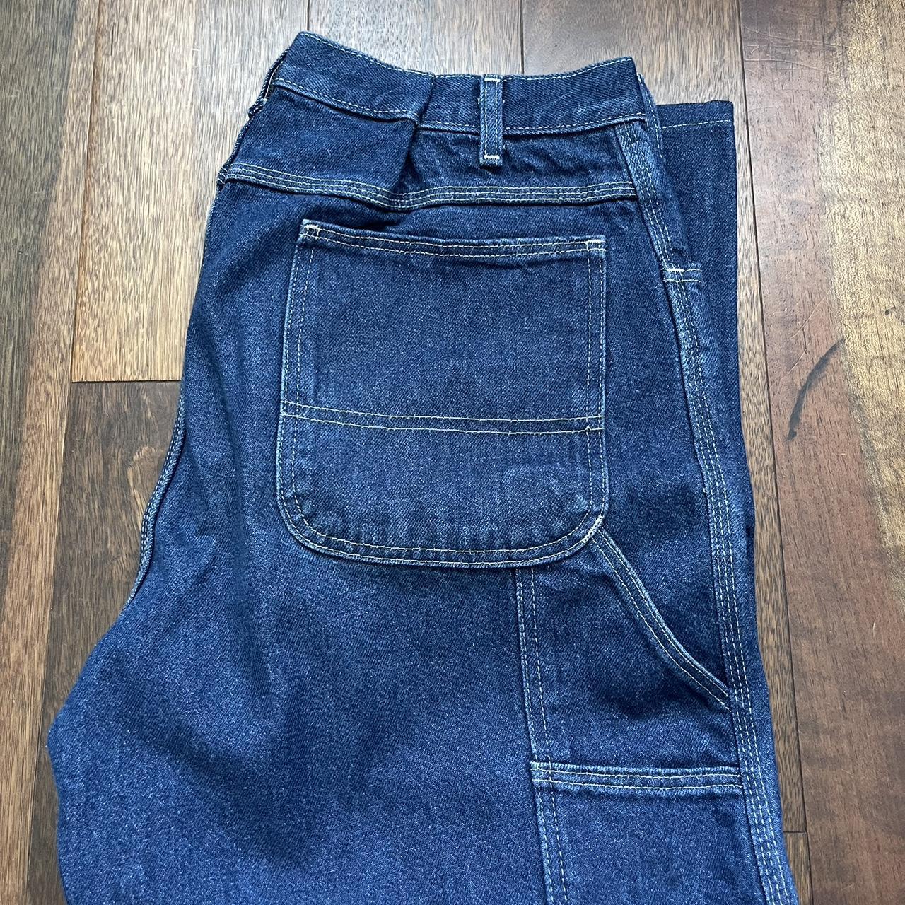 NEW BAGGY JEANS SIZE - 38x30 (waist adjusted to... - Depop