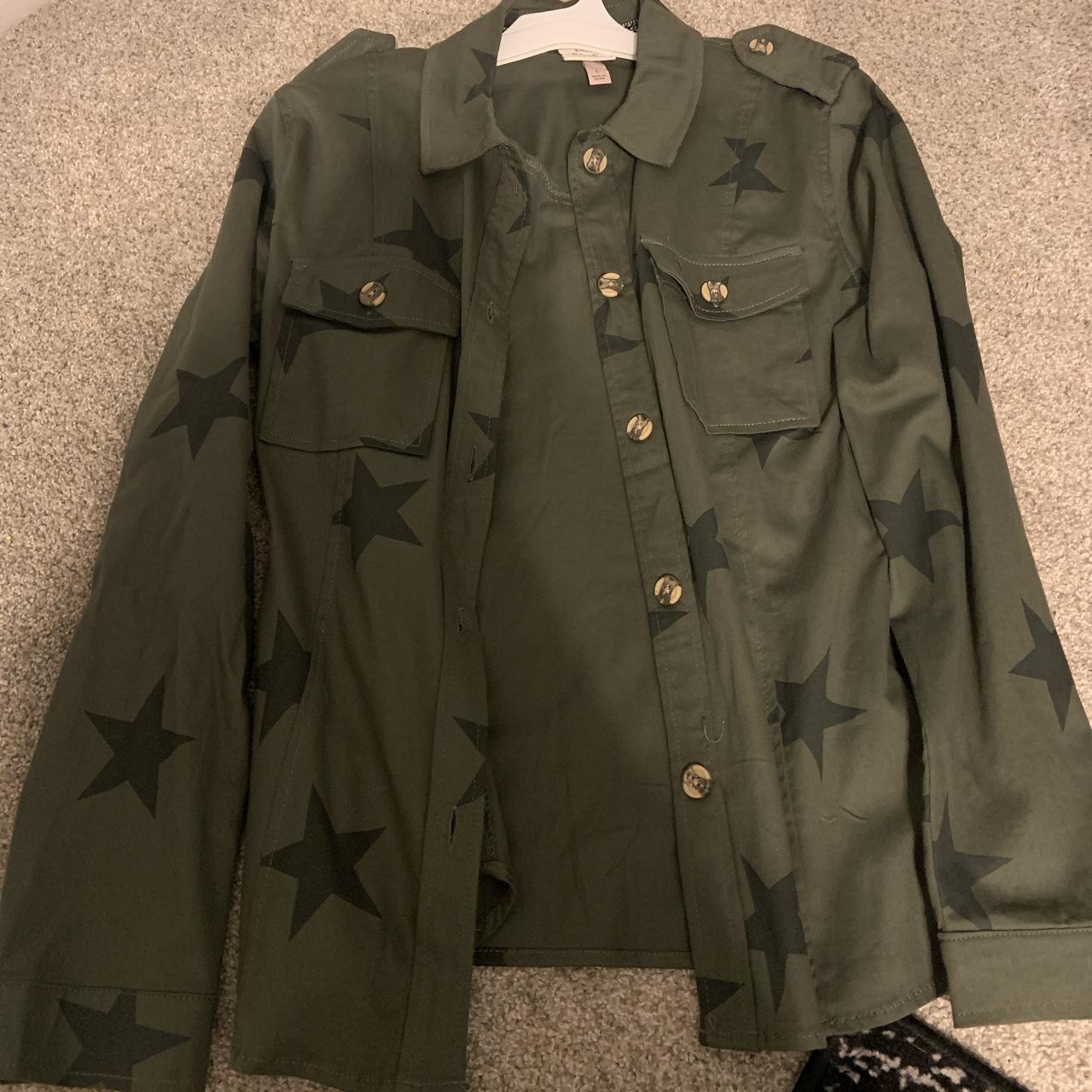 Target Women's Green Jacket Depop