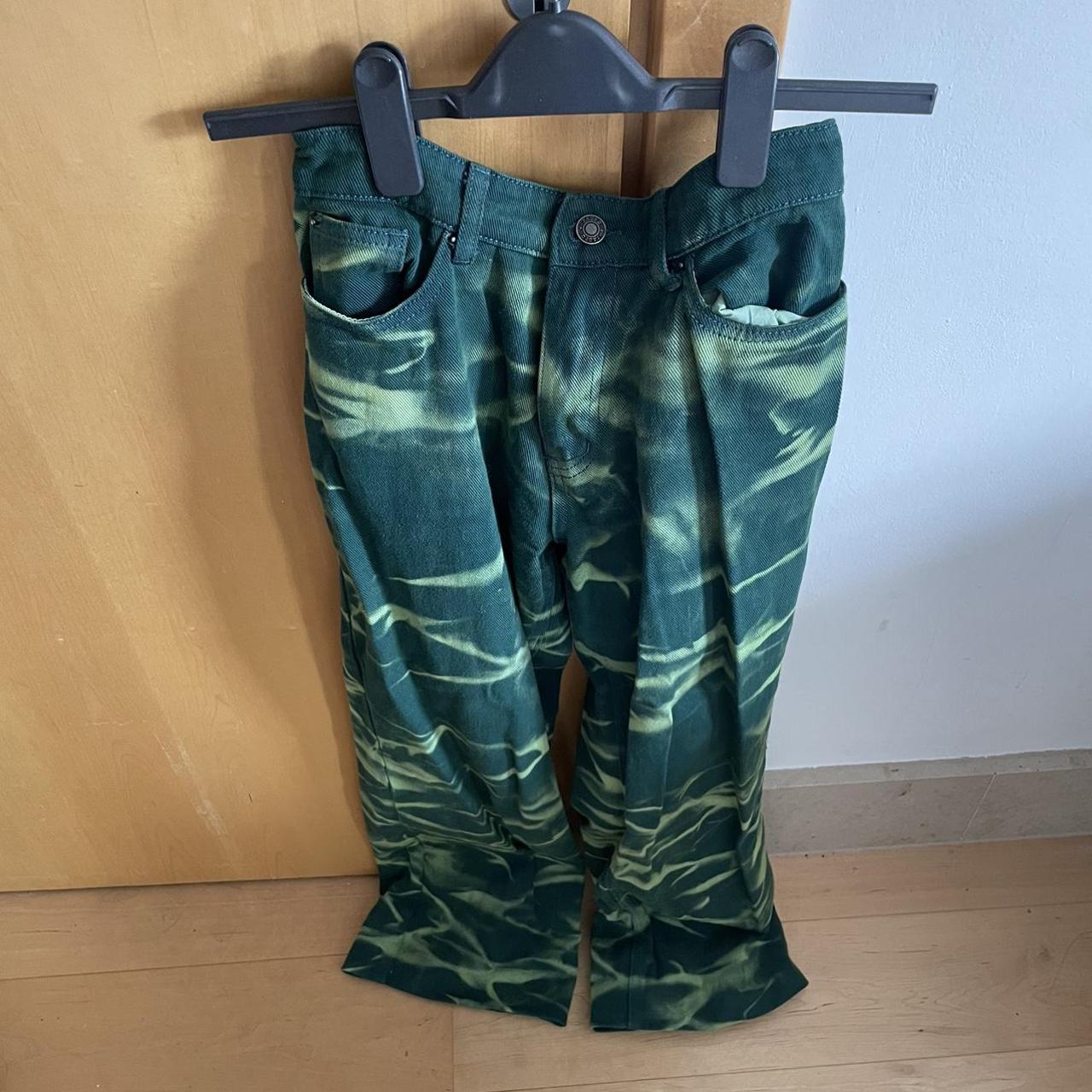 green jaded london pants, used twice Depop