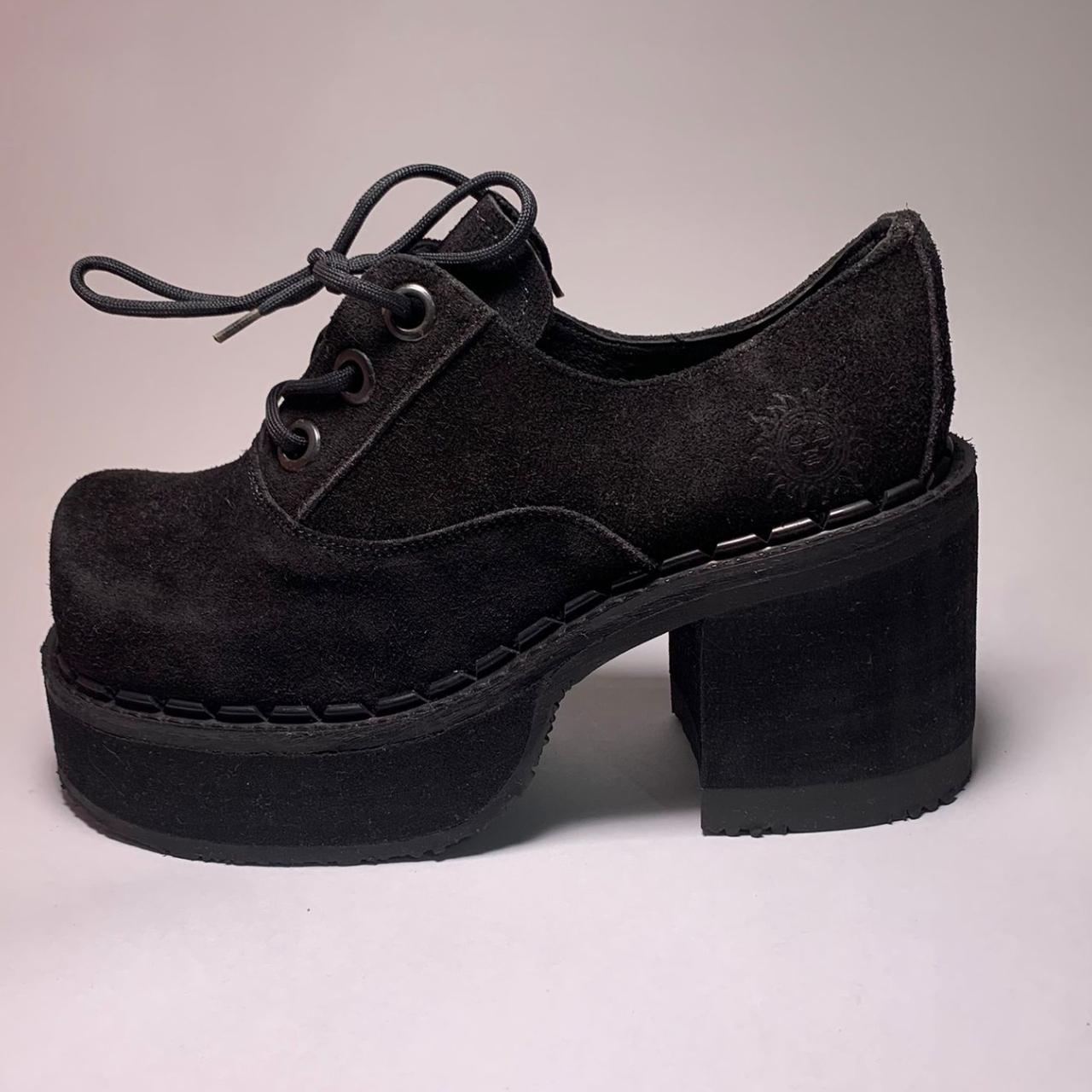 platform oxford sneakers