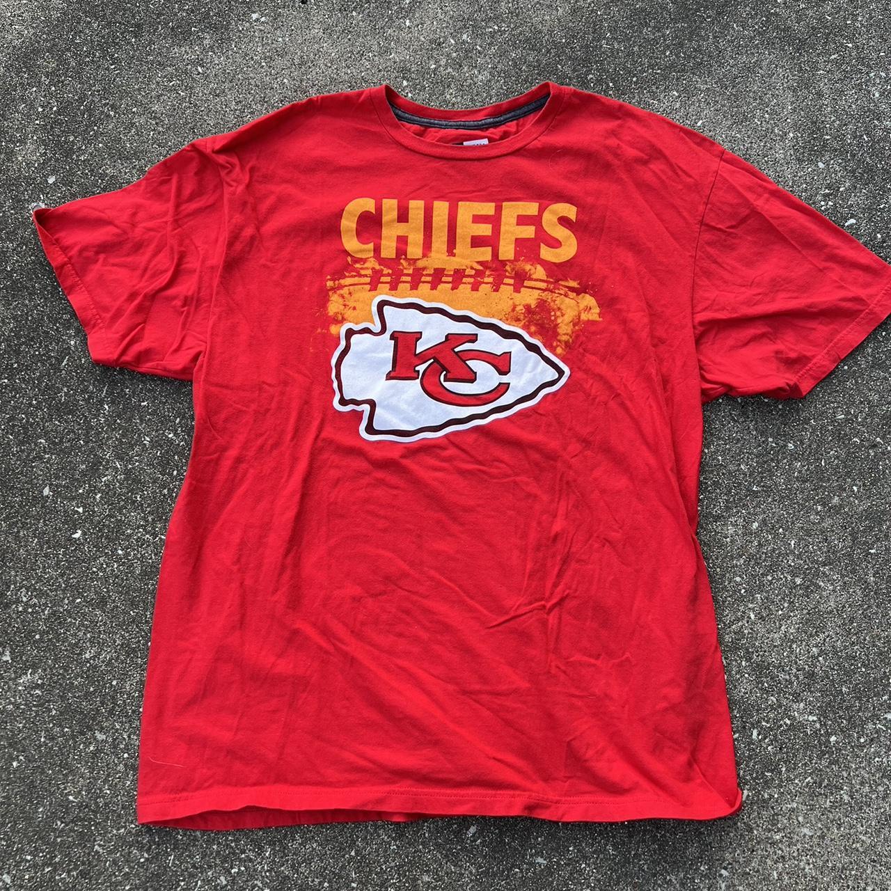 Kansas City Chiefs Lace-Up Hoodie NFL Team Apparel - Depop