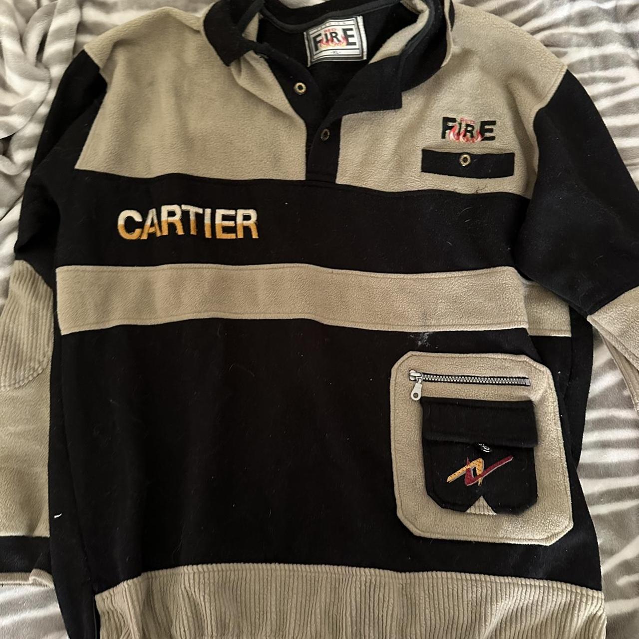 cartier heavy fire pullover size XL cartier Depop