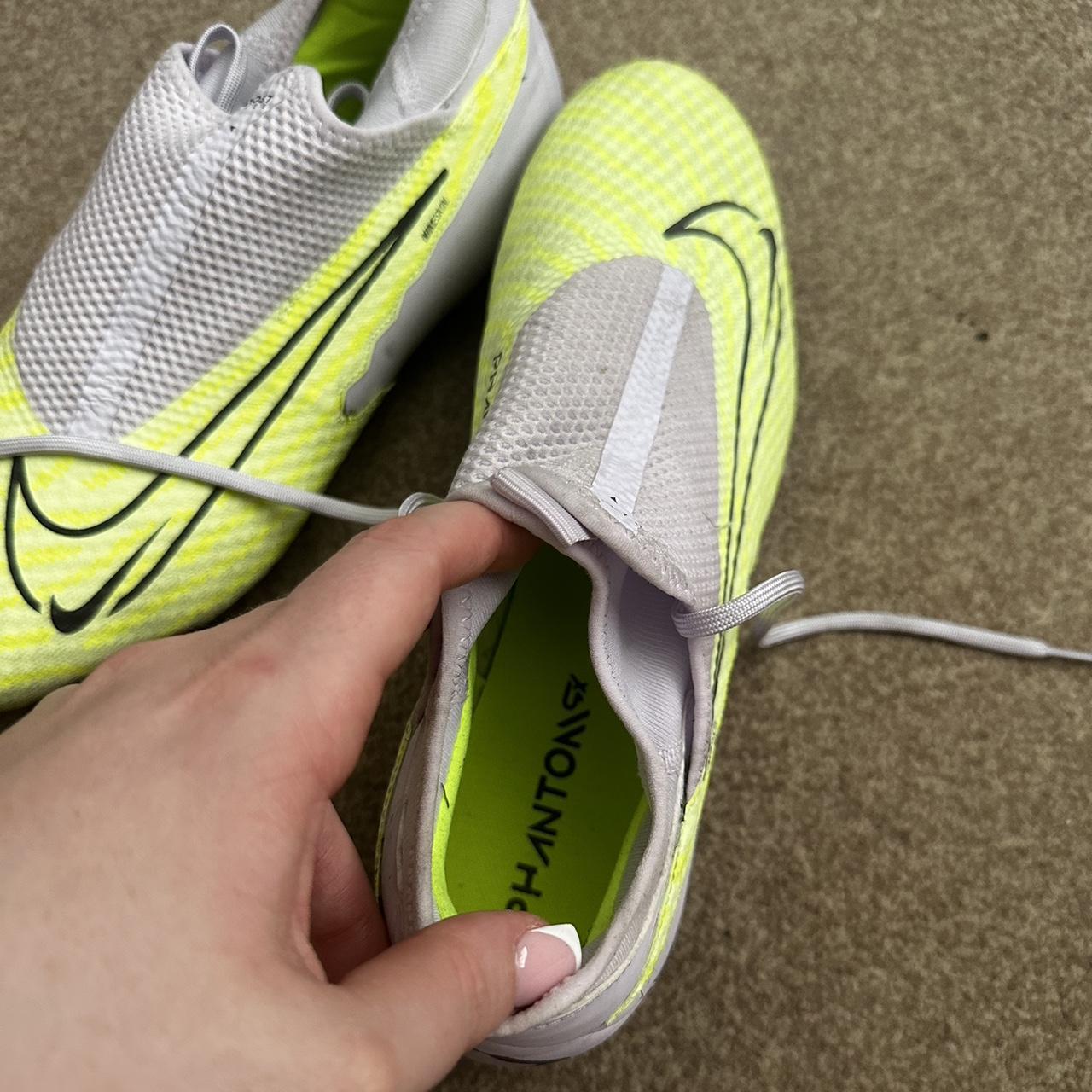 Nike academy phantom football boots ghost lace worn... Depop