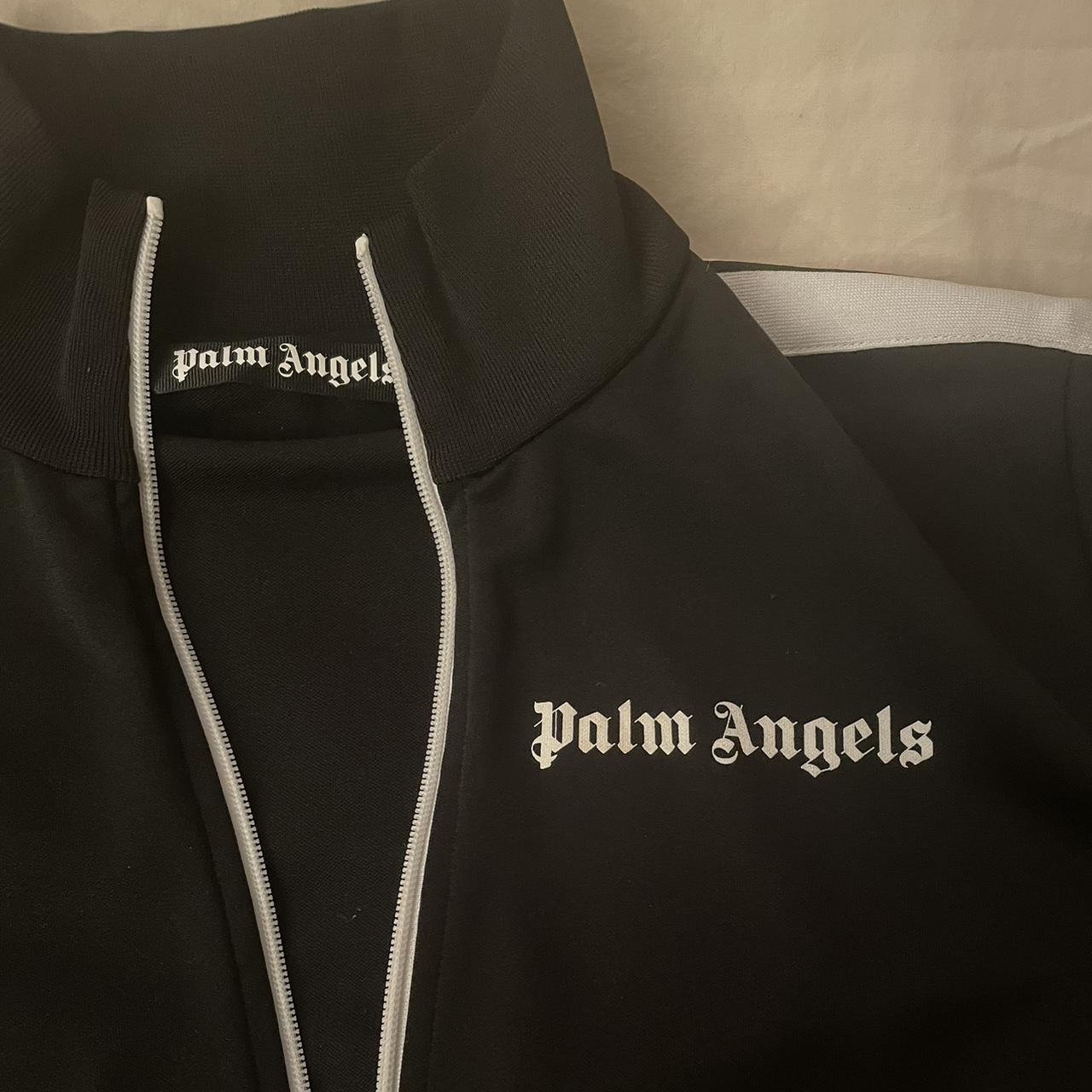 Real authentic palm angels zip up tracksuit jacket,... - Depop