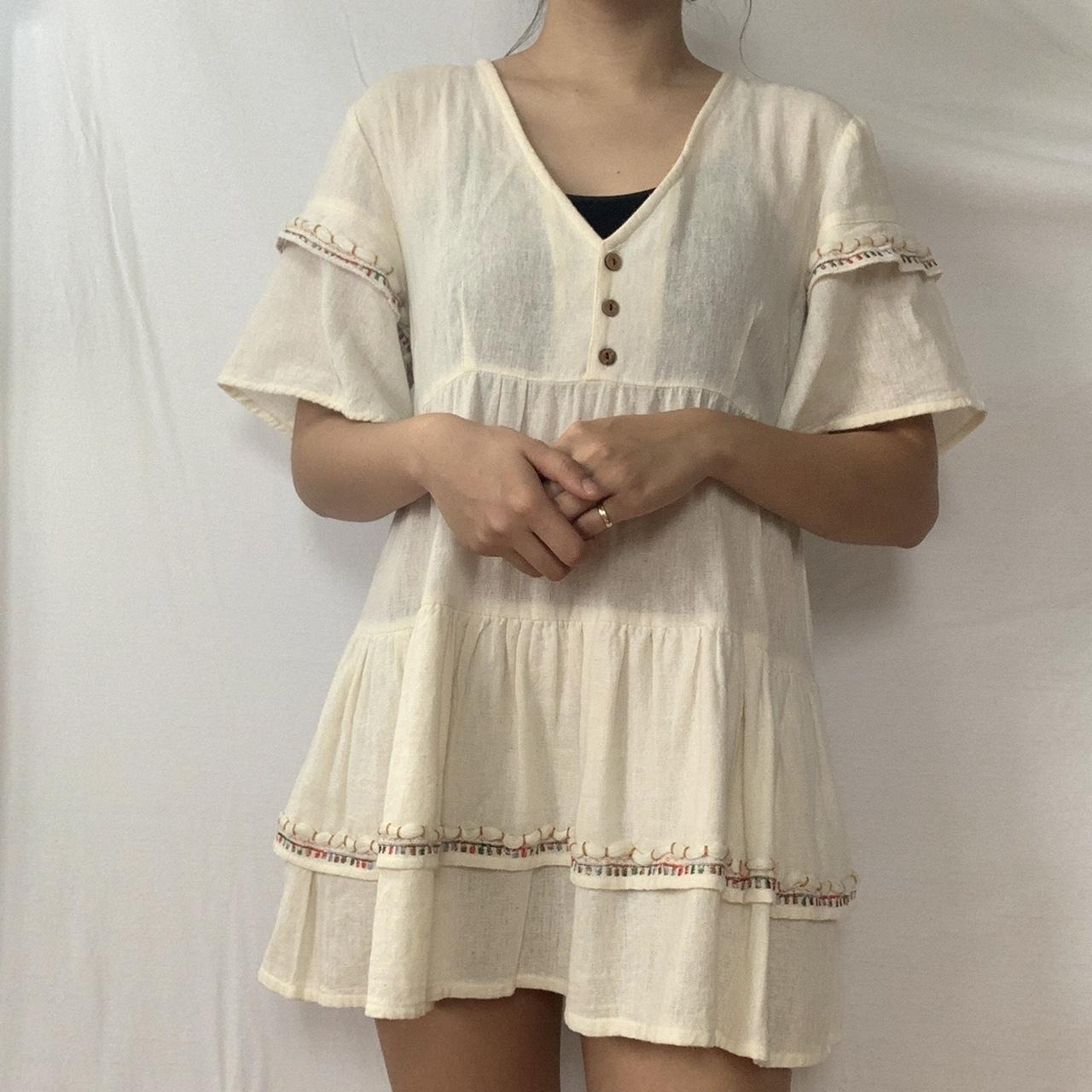 Raga Women's Cream Dress (3)