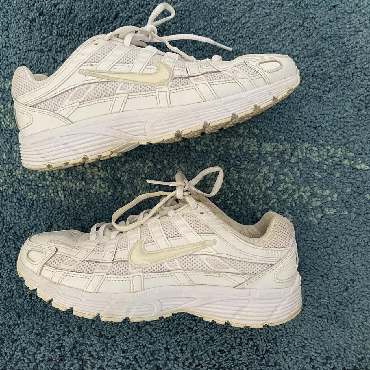 NIKE P-6000 TRIPLE WHITE SNEAKERS 🤍 EVERYTHING MUST... - Depop