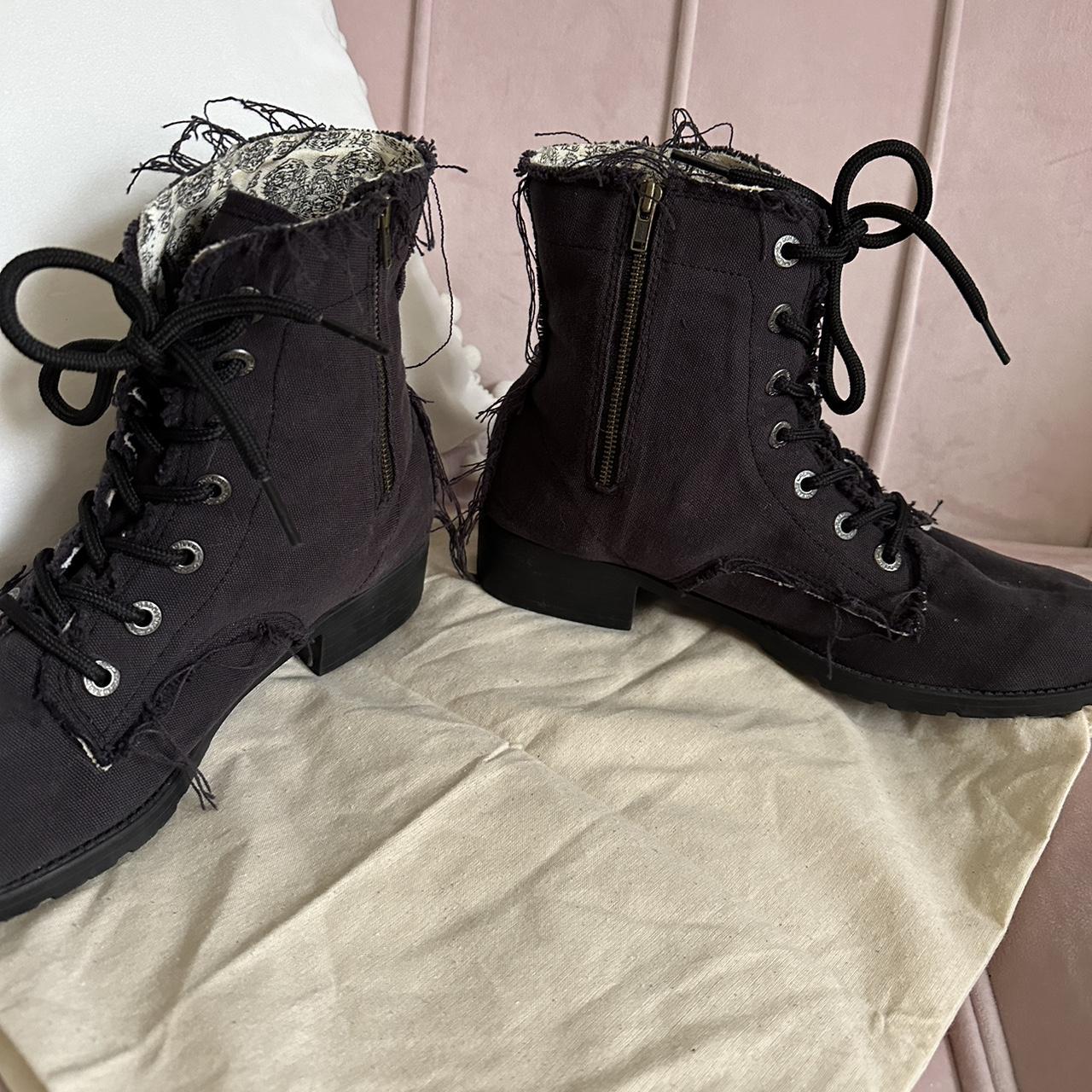 🦋Vintage Ed Hardy Boots 🦋 Brand : Ed Hardy Size :... - Depop
