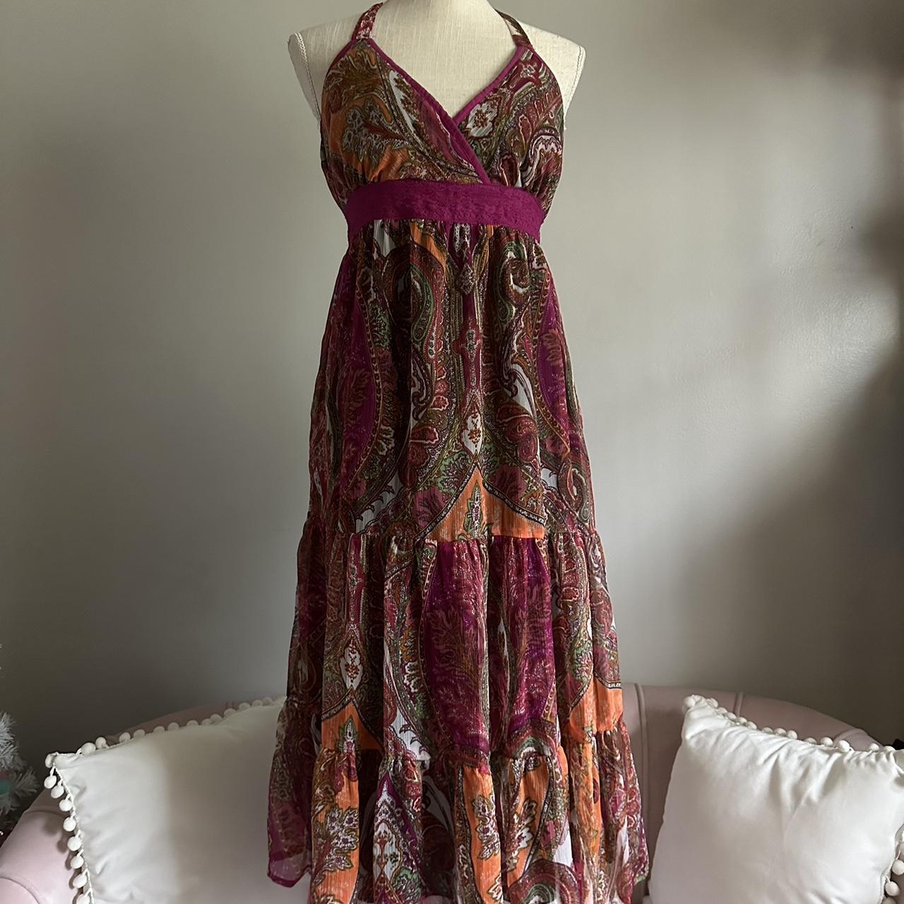 Vintage Boho Maxi Dress