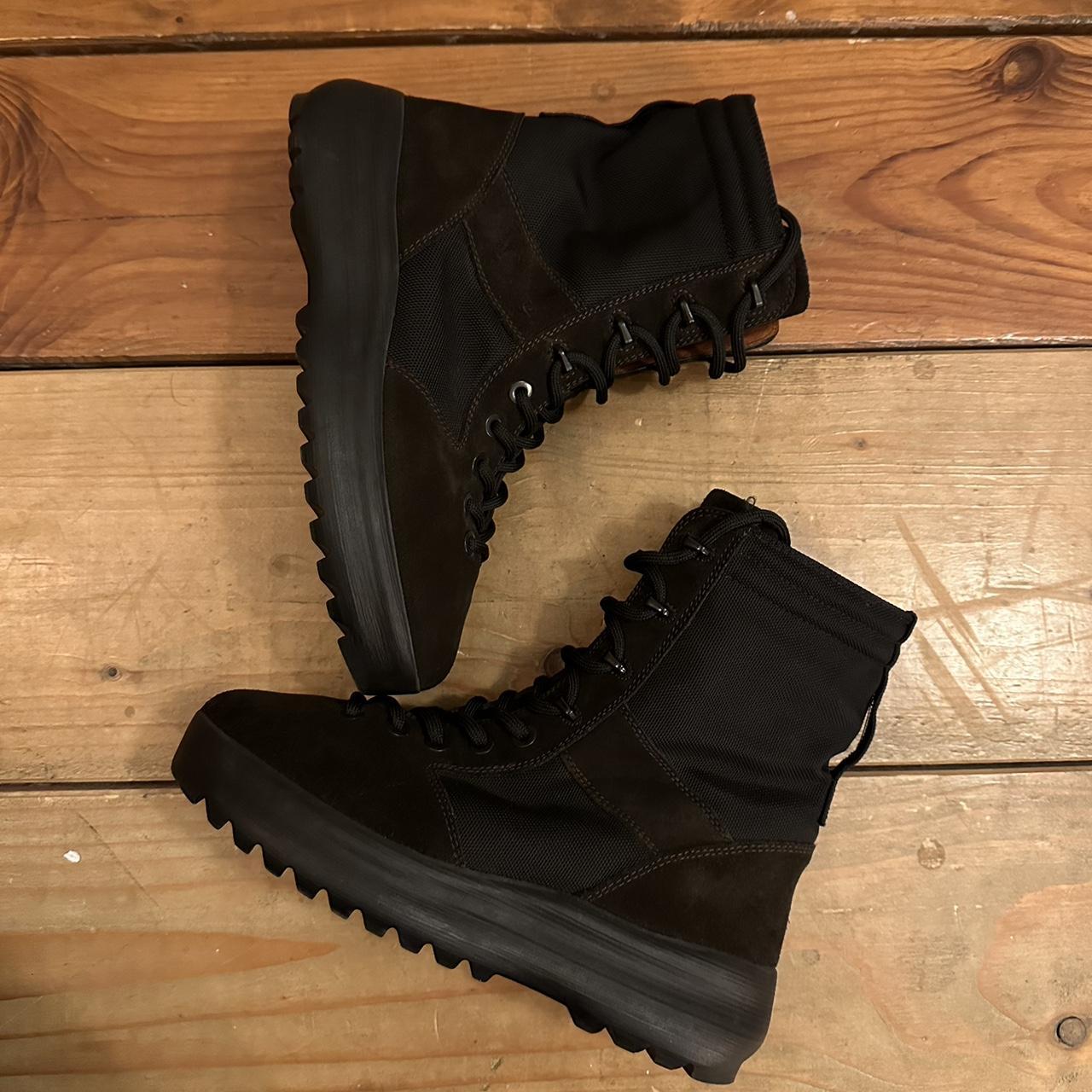 YEEZY SEASON 3 - dark brown military boots. , Worn...