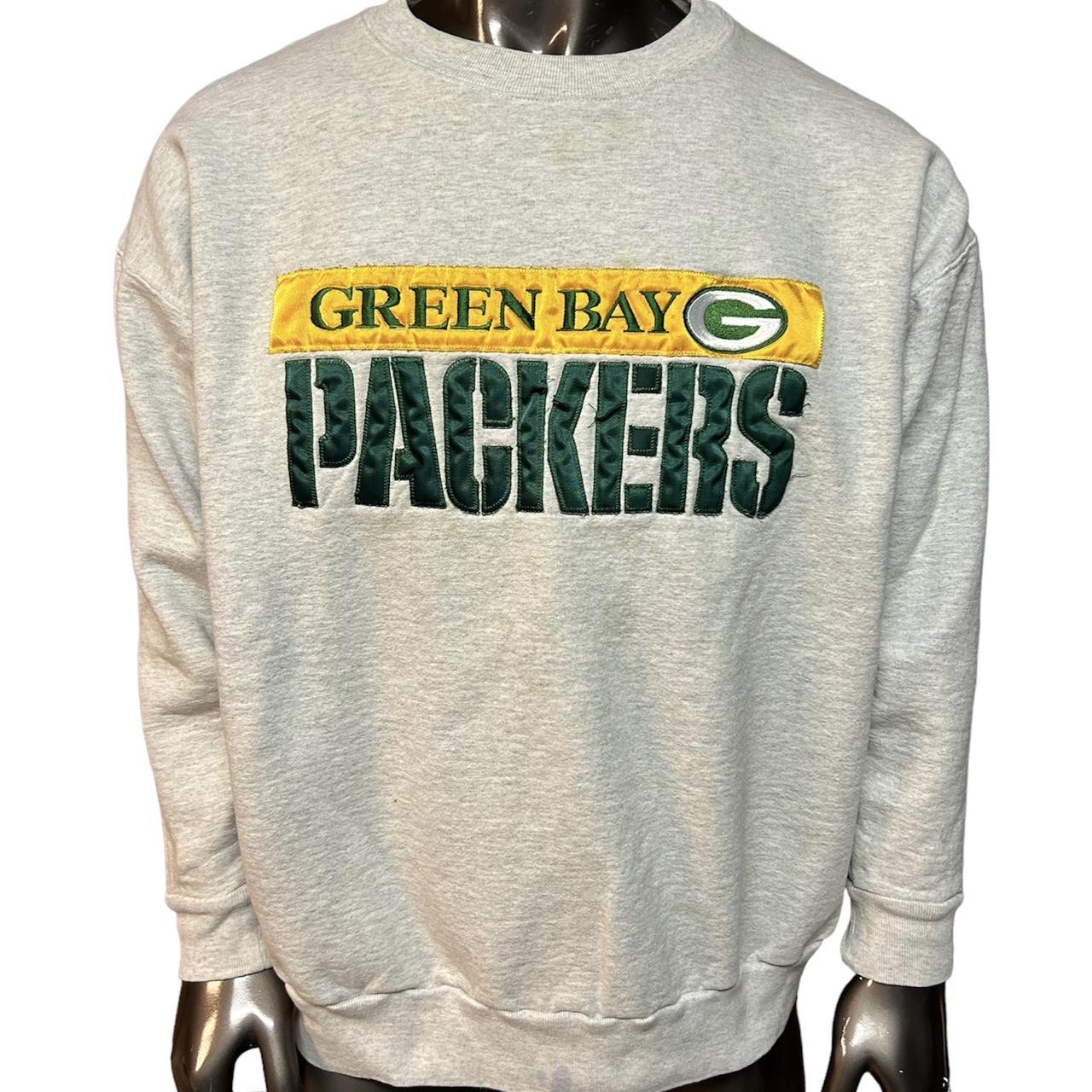 Vintage 90s Green Bay packers jersey long sleeve - Depop