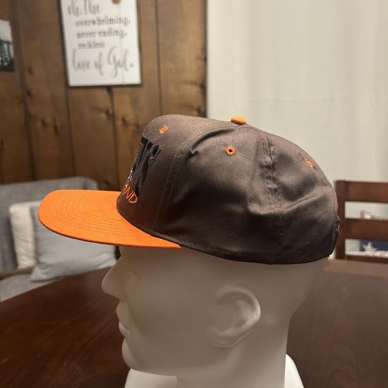 Vintage 90s Cleveland Browns NFL Football Snapback - Depop