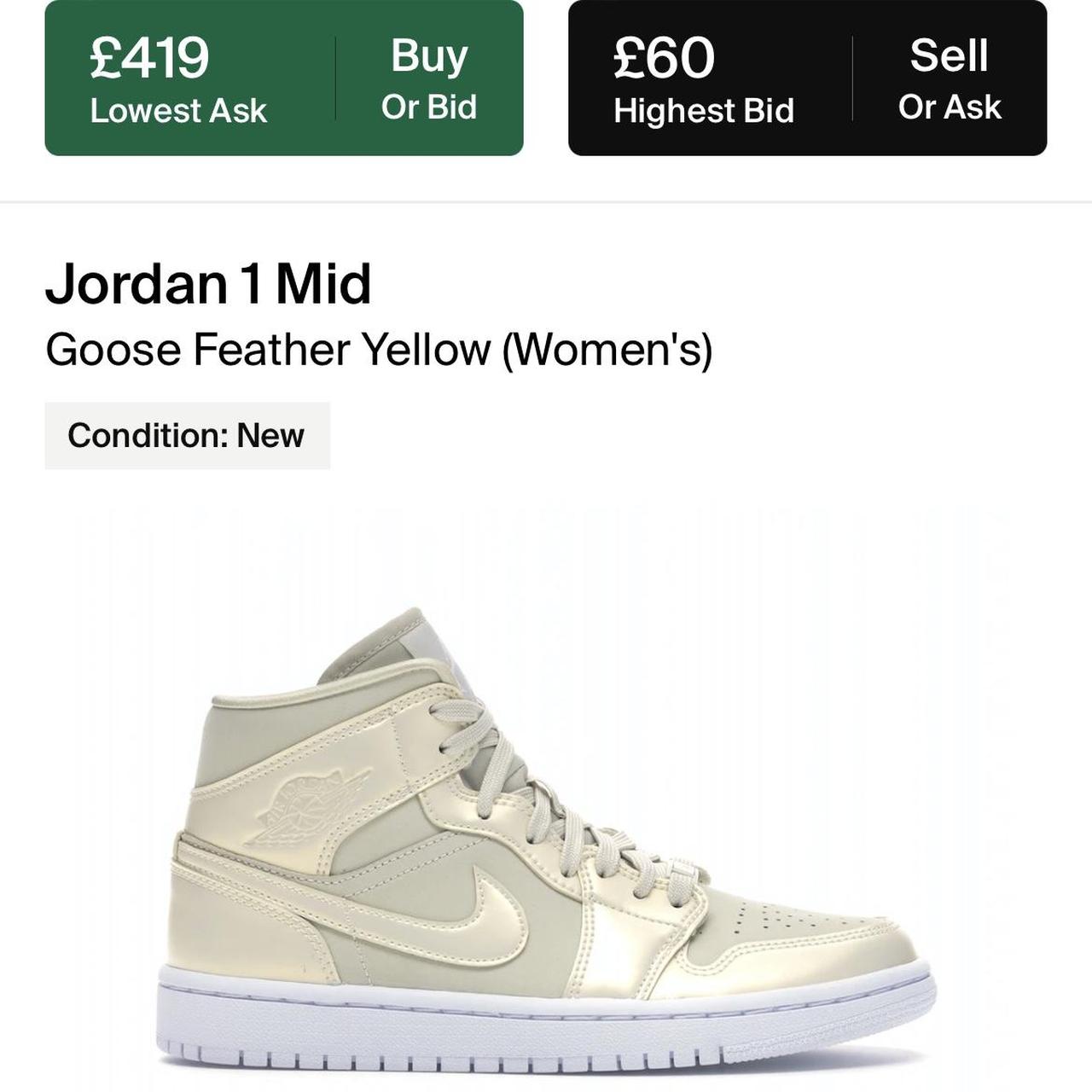 Jordan women's air jordan 1 mid trainer fossil / fossil / white best sale