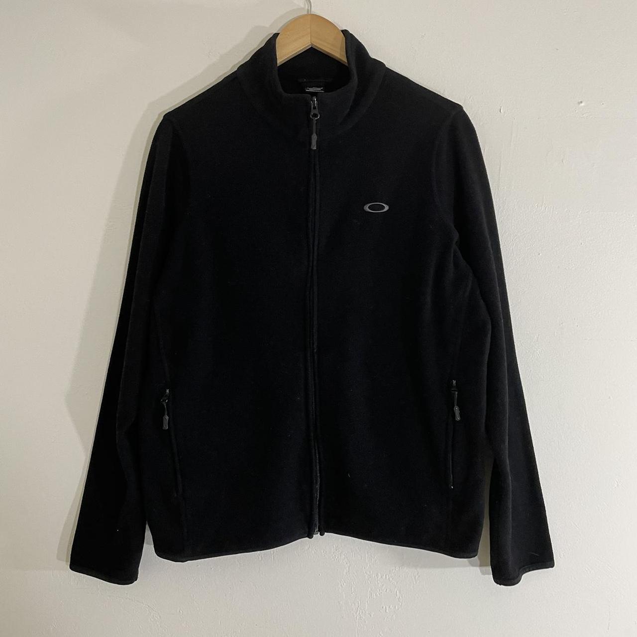 Vintage 90s / Y2K Oakley Fleece Zip Up Jacket 🕷, ✨...