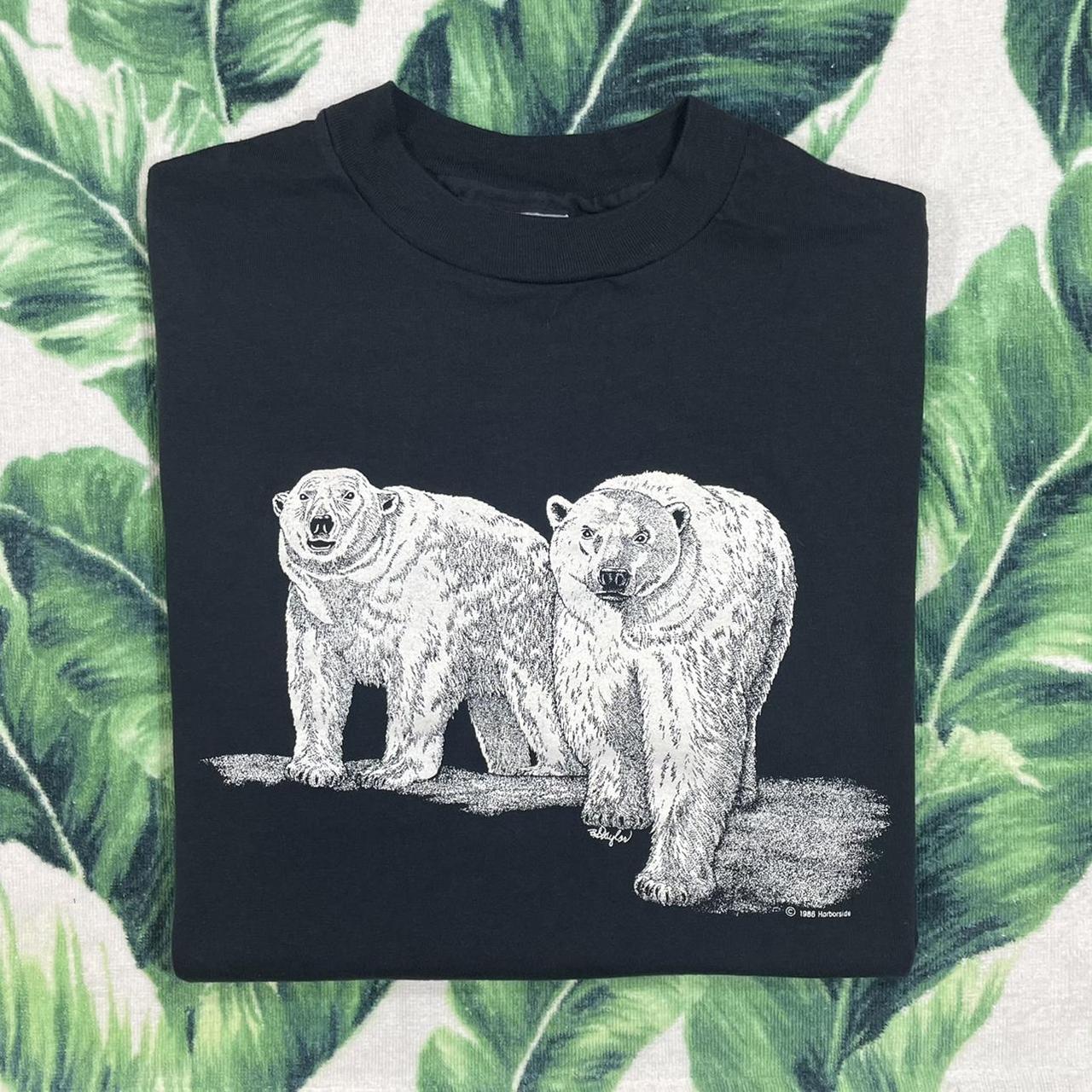 🌀 Vintage 1986 Polar Bear T Shirt 🌀 free shipping... - Depop
