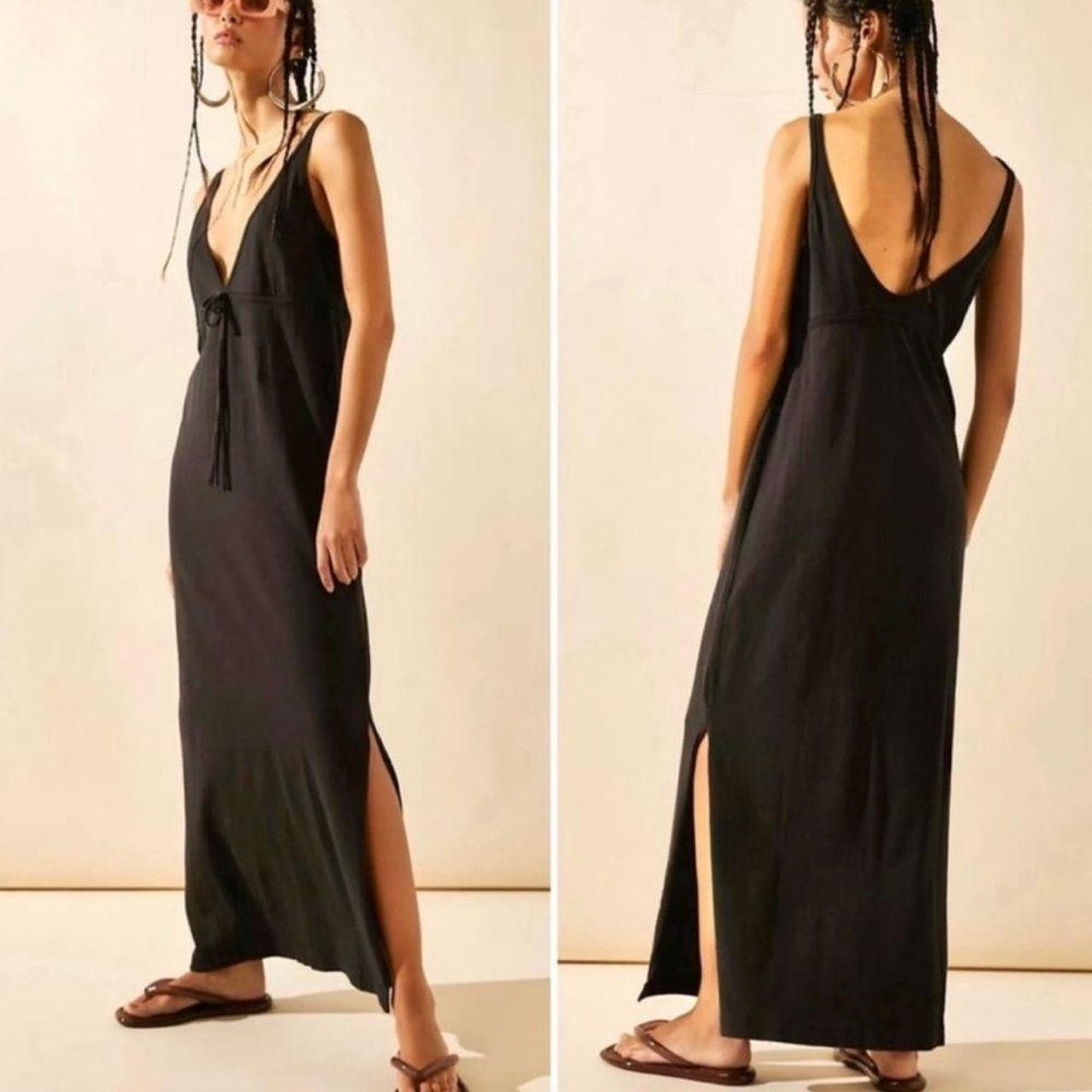 Free people black dress best sale