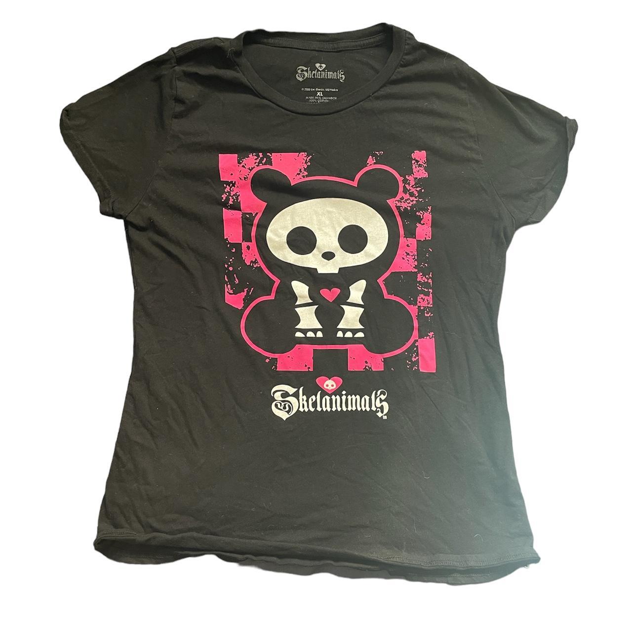 Men's Black and Pink Tshirt Depop