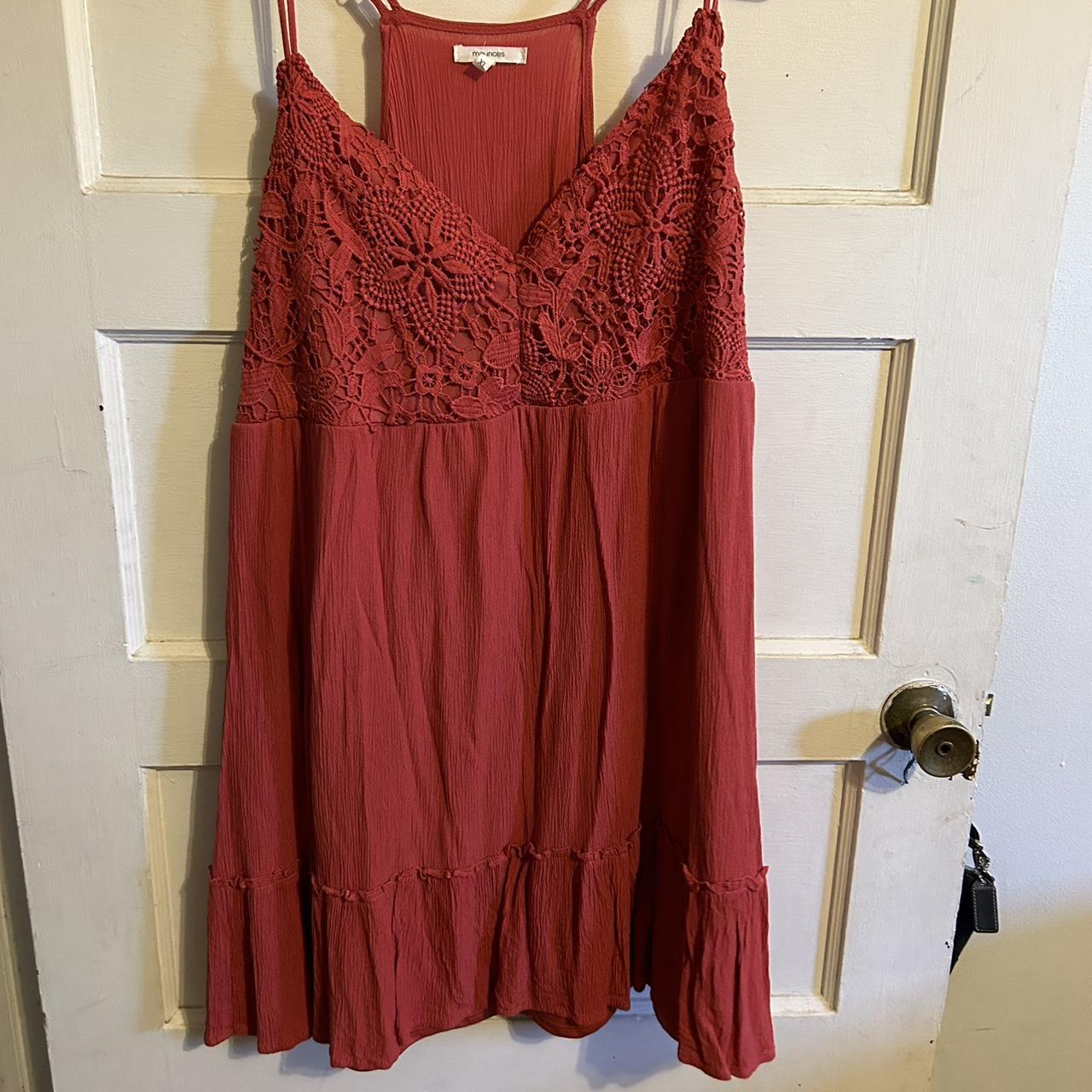 Maurices Women's Red Dress | Depop