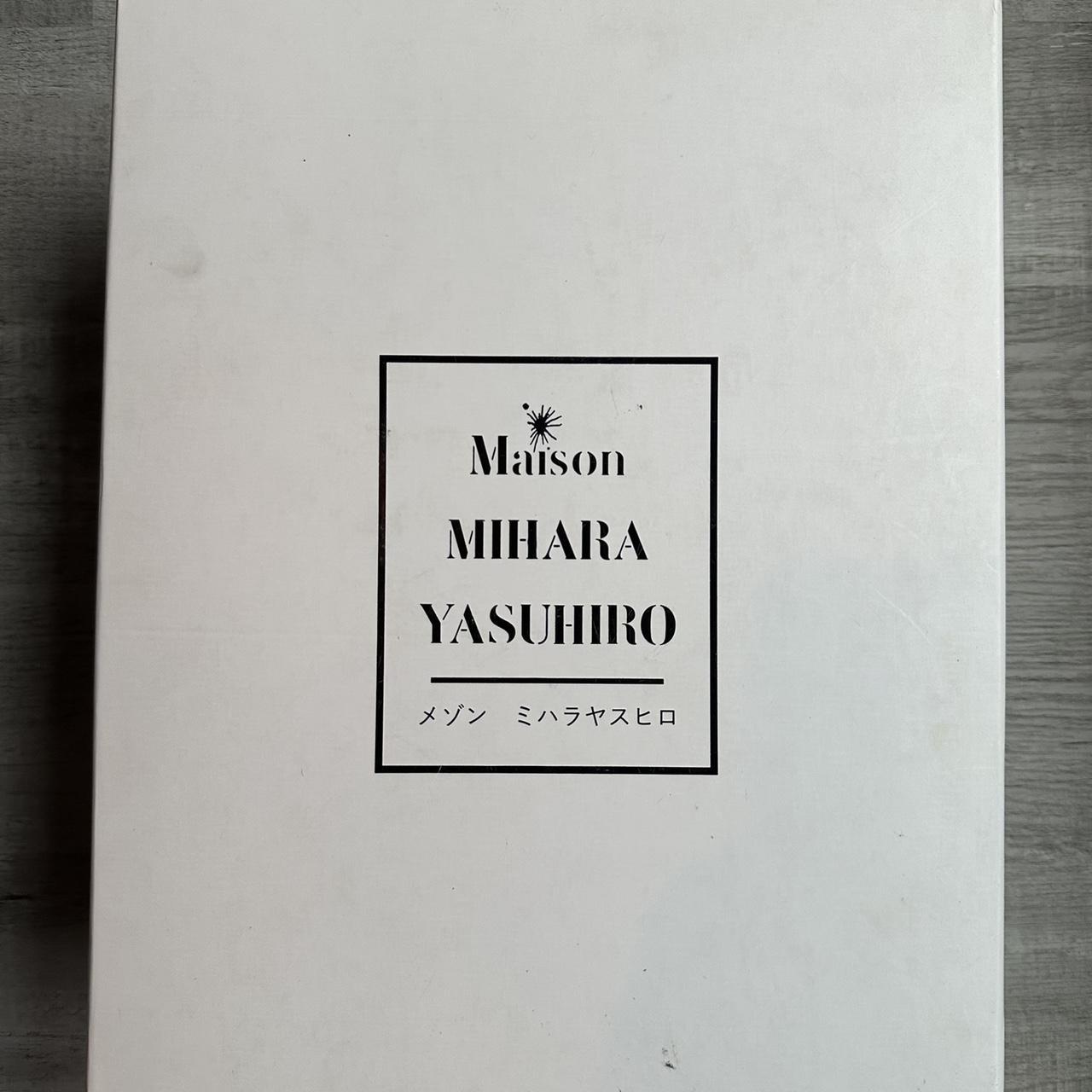 white & black maison miharas. in great condition,... - Depop